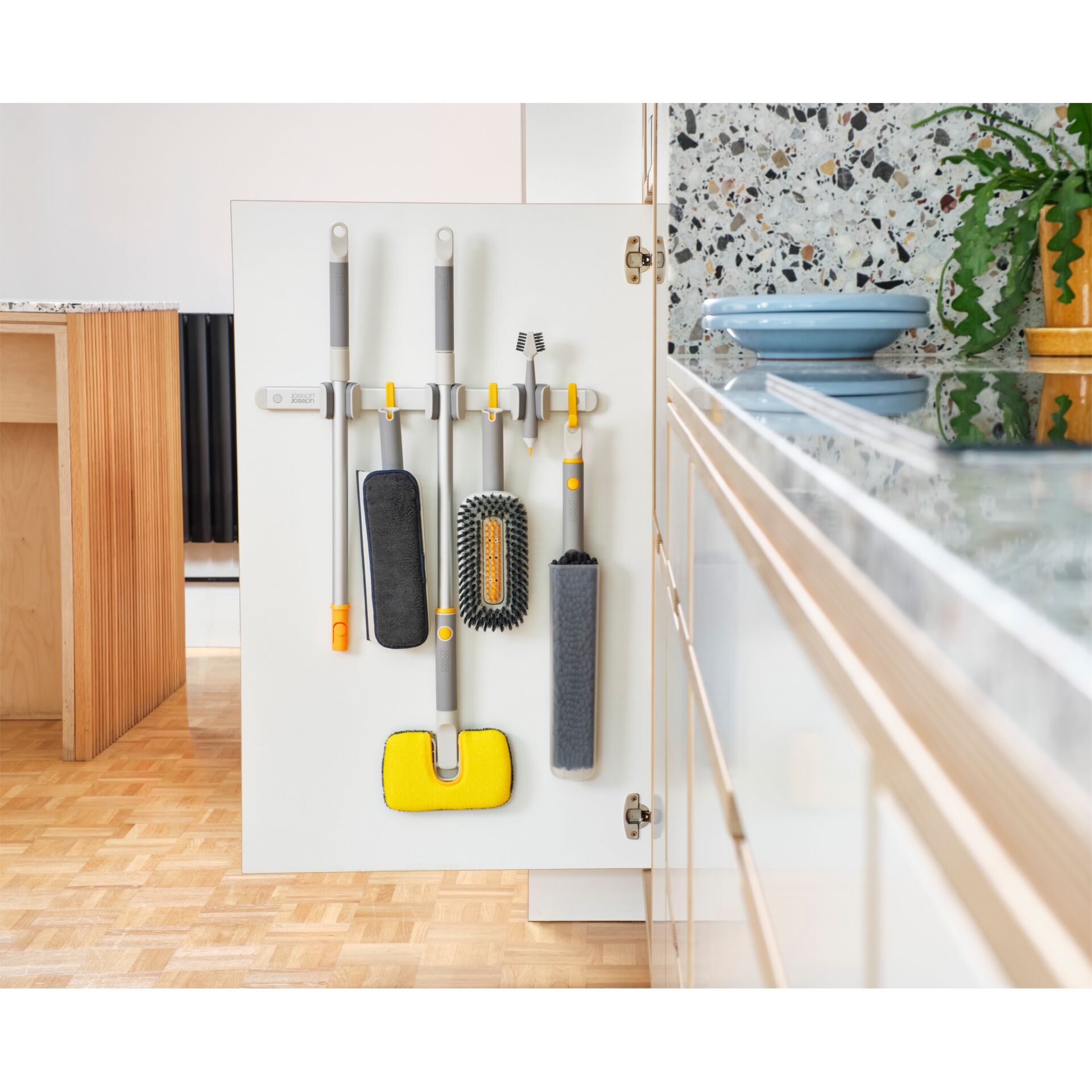 Küchenwerkzeuge, Reinigungszubehör, Schubladenorganizer, Schwammhalter, Garnitur-Werkzeuge