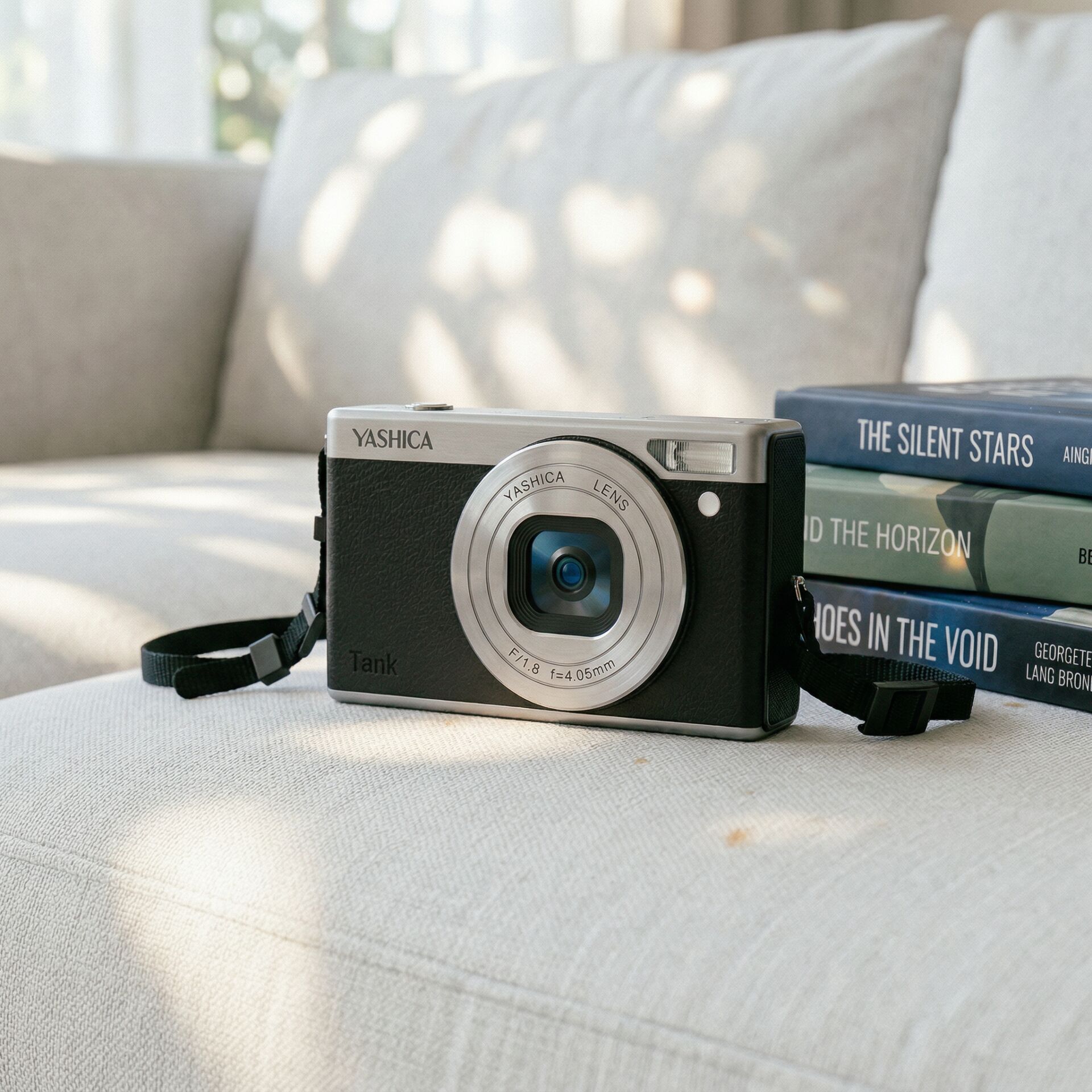 Kompaktkamera, Yashica Tank, Objektiv, Mini-Kamera, Sofortbildstil