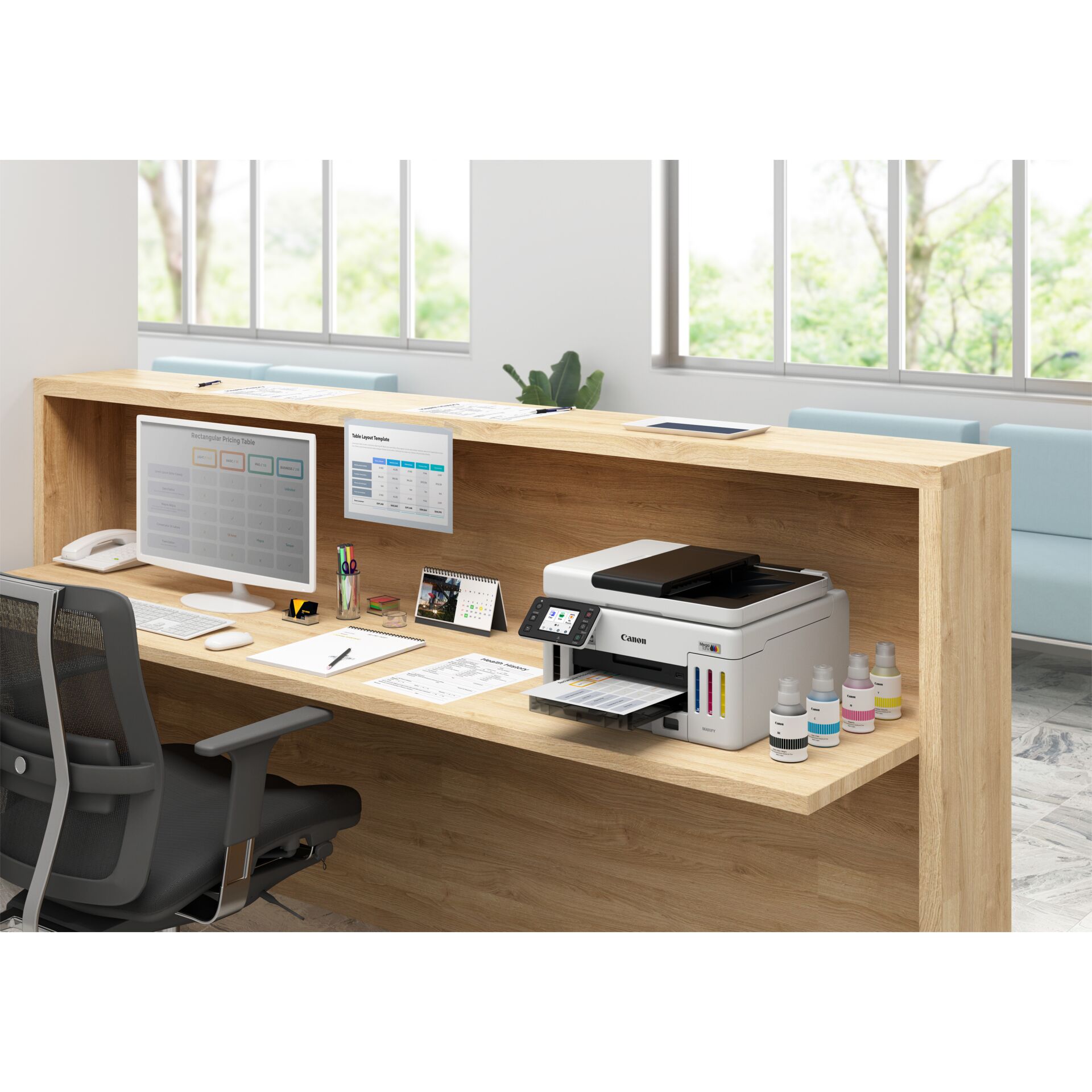 Tabelle, Computer-Hardware, Computerausrüstung, Schreibtisch, Innenarchitektur