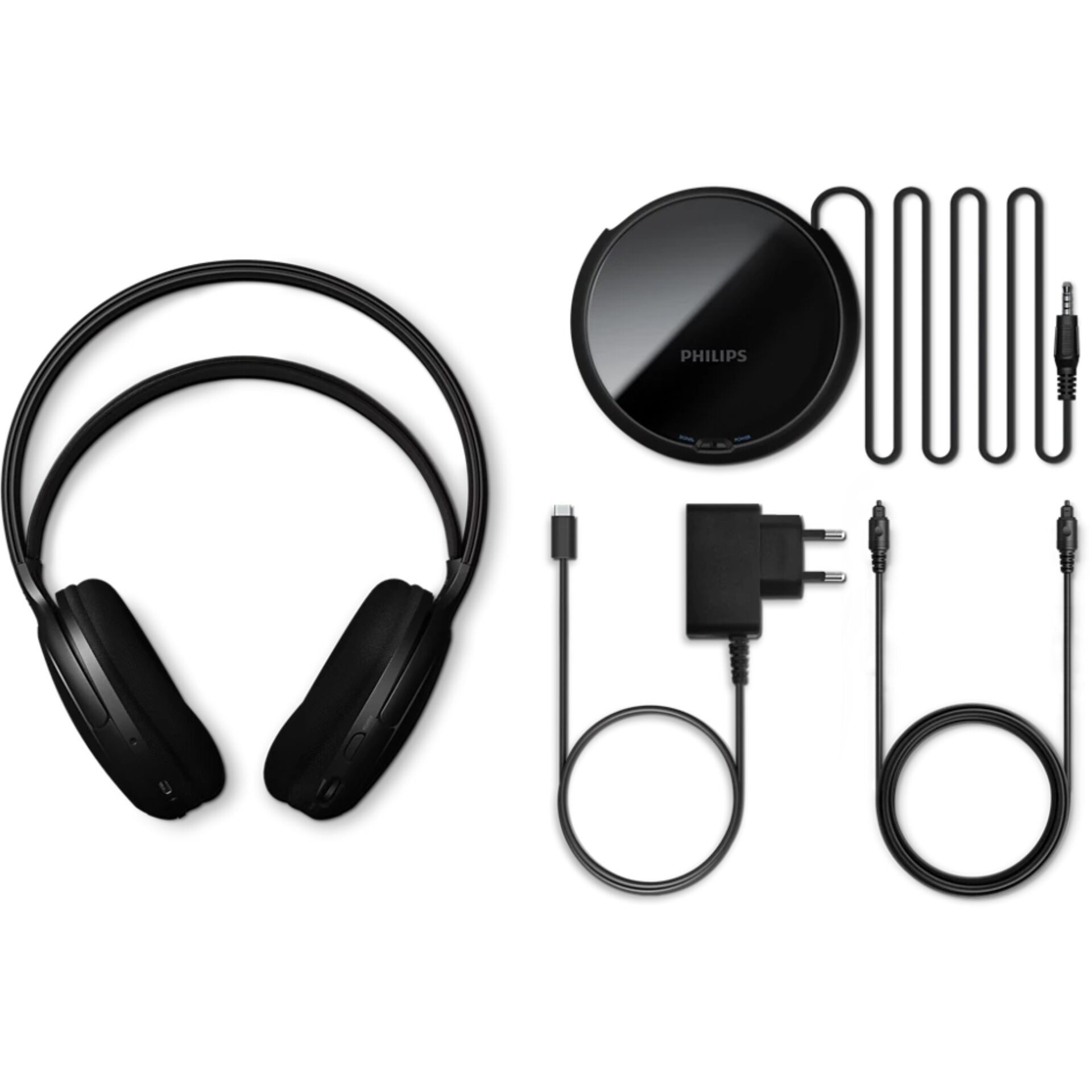 Kopfhörer, Over-Ear, USB-C, Schnurloser Adapter, Kabelsalatfrei