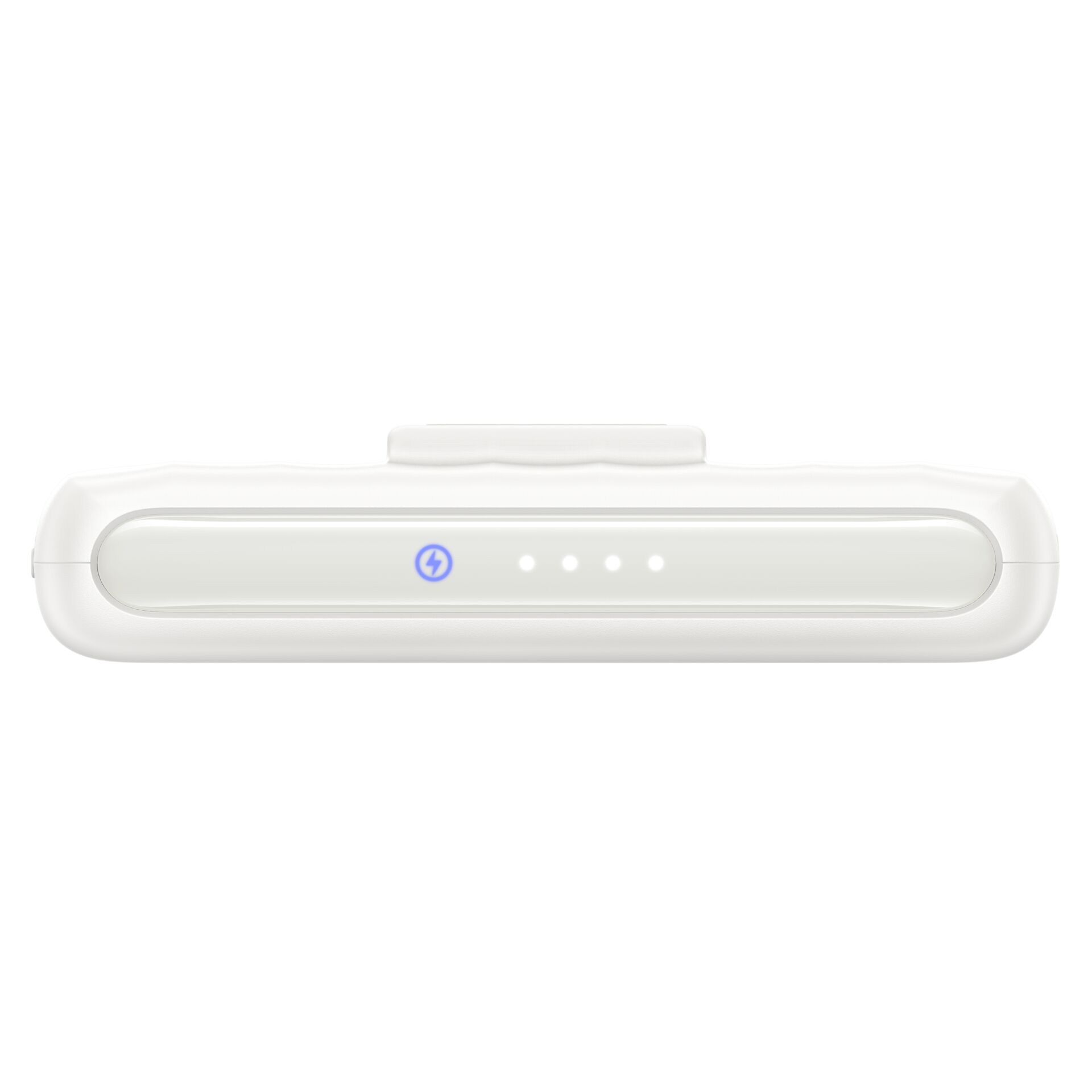 Powerbank, USB-C, Weiß, Anzeige-LED, Tragbares Ladegerät