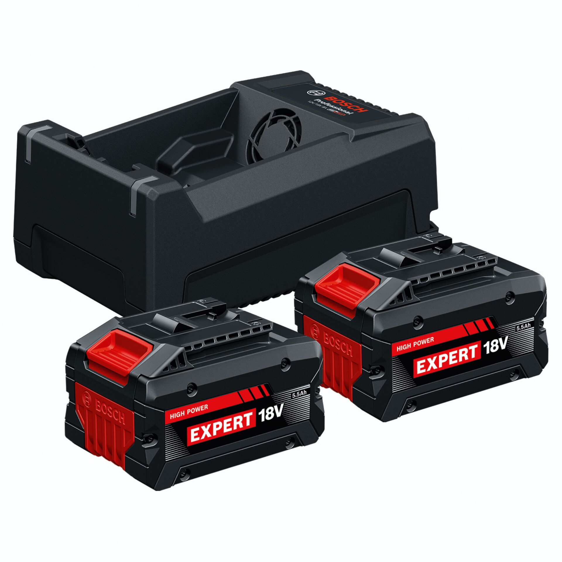Bosch Starter-Set 2x EXBA18V-55  GAL12V/18V-80