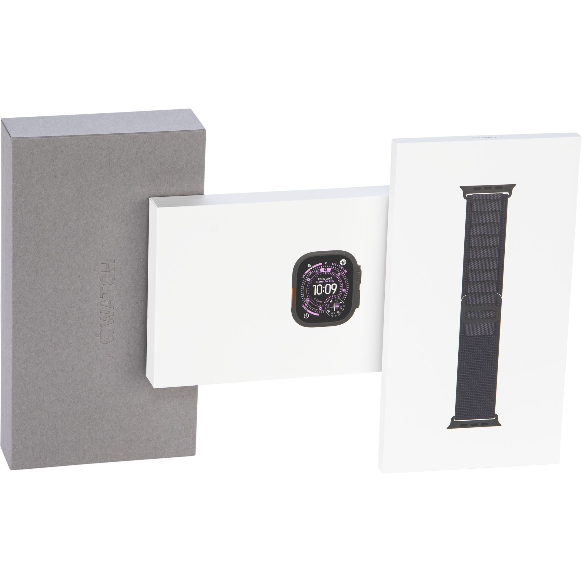 Apple Watch Ultra 3 49mm GPS+5G  Alpine Loop M schwarz/schwarz