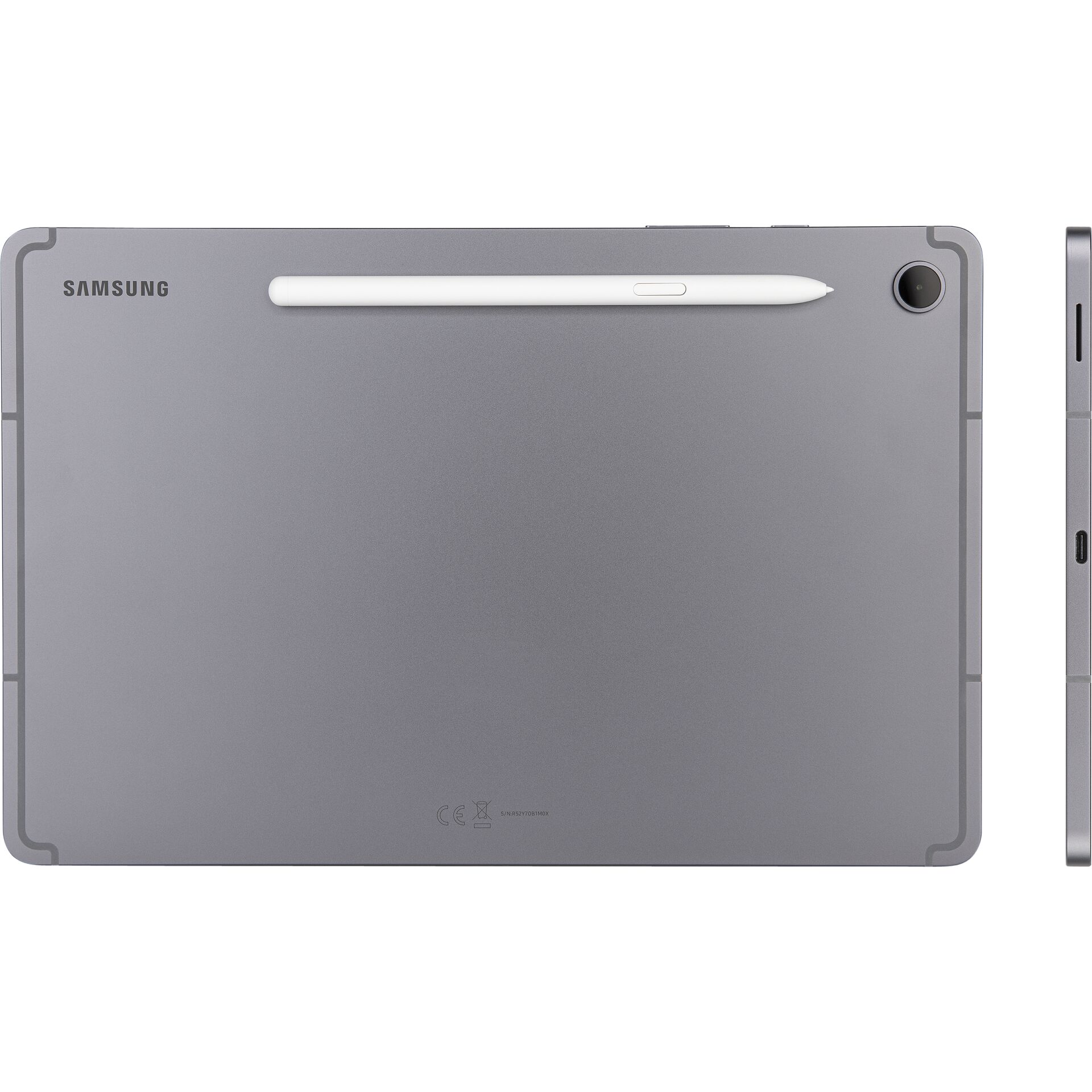 Tablet, Stylus, Grau, Rückseite, Kamera
