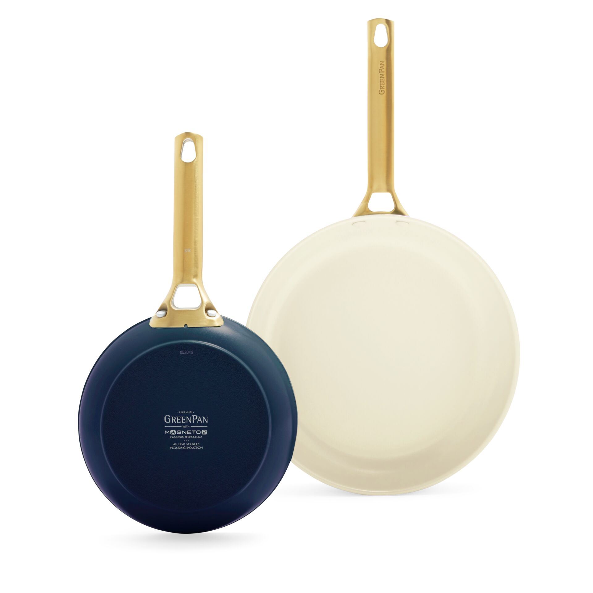 GreenPan Padova Reserve 2Tlg  Bratpfannenset 20+26cm blau