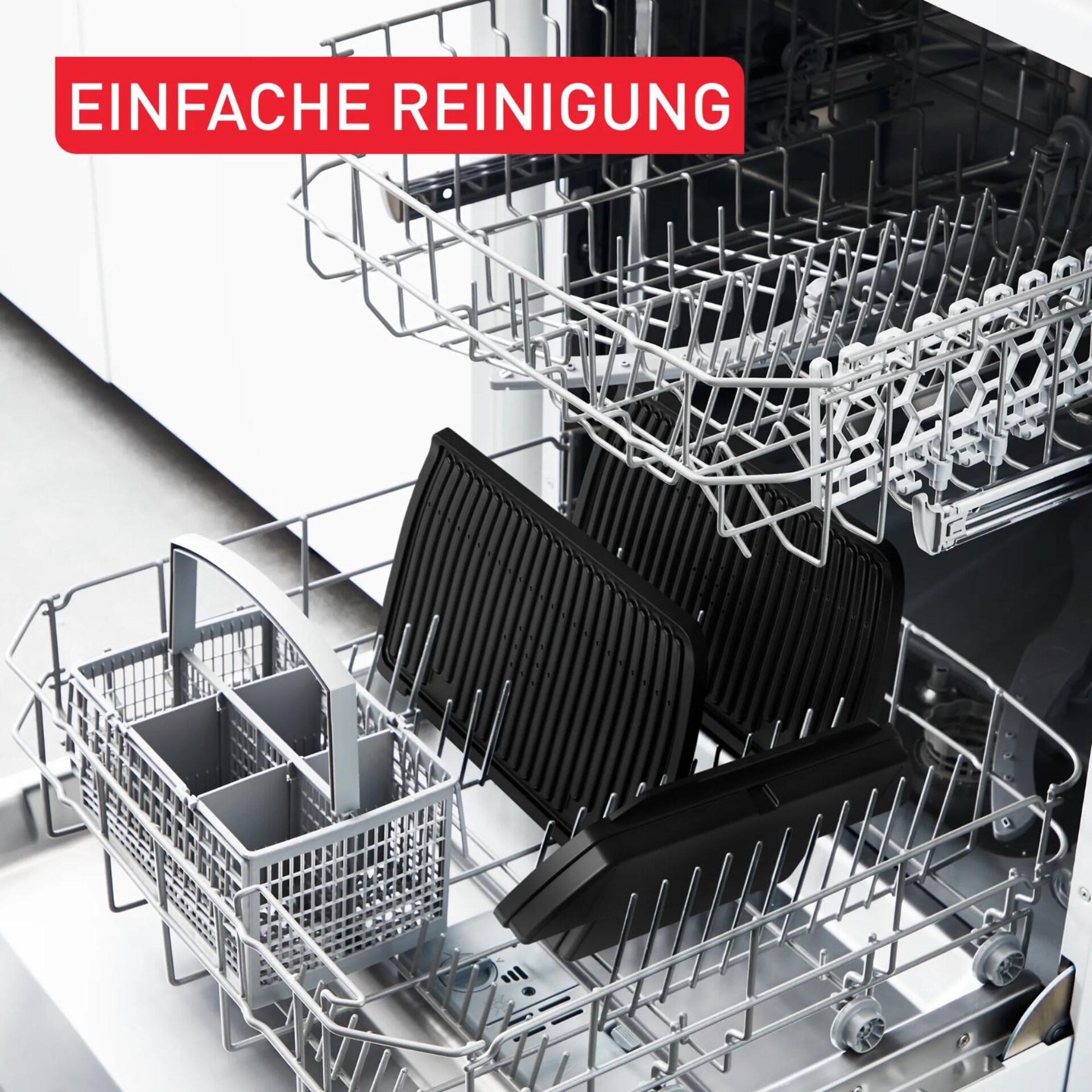 Geschirrspüler, Spülkorb, Einsätze, Silber, Kunststoffteile