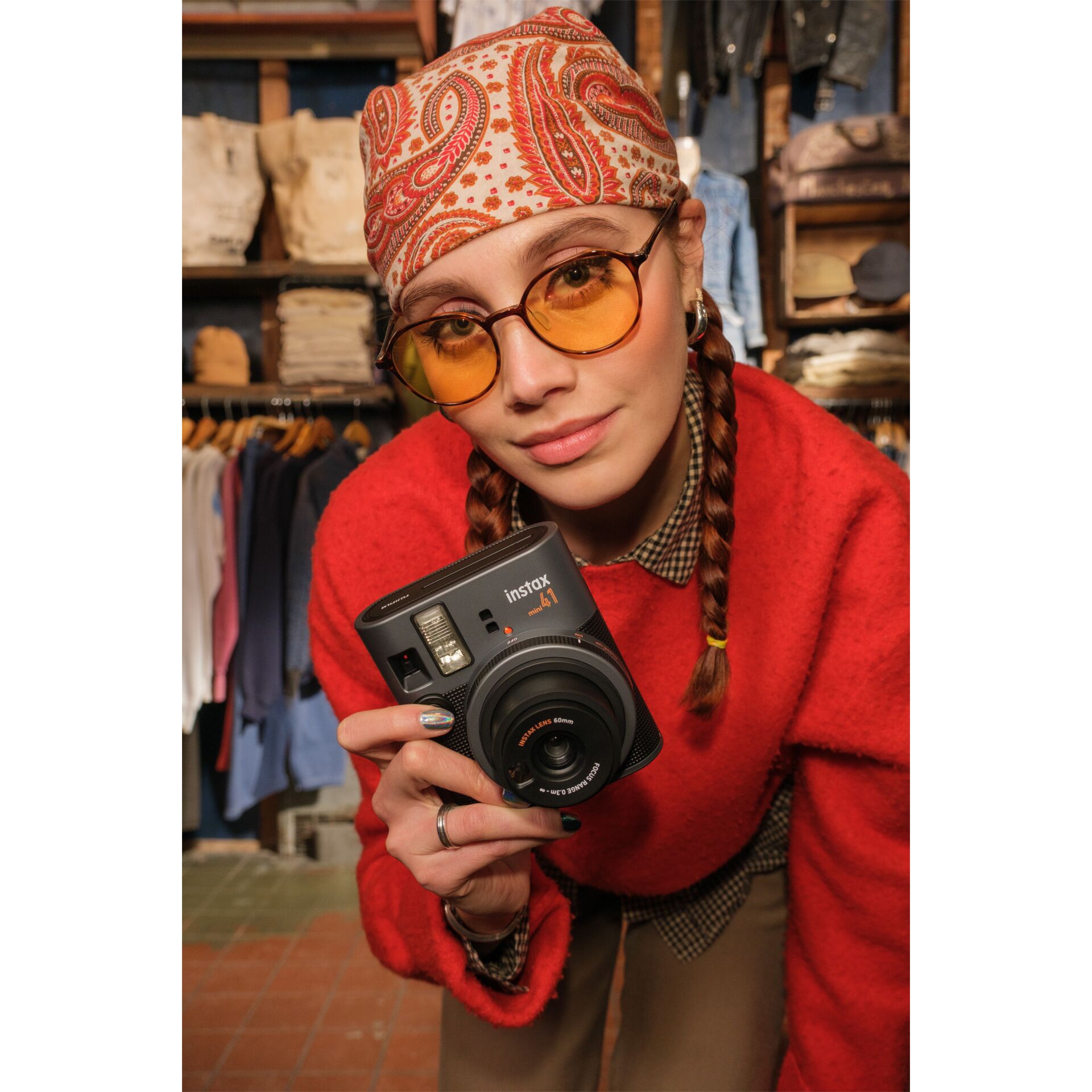 Photographie, Person, Portrait, Kamera, Frau