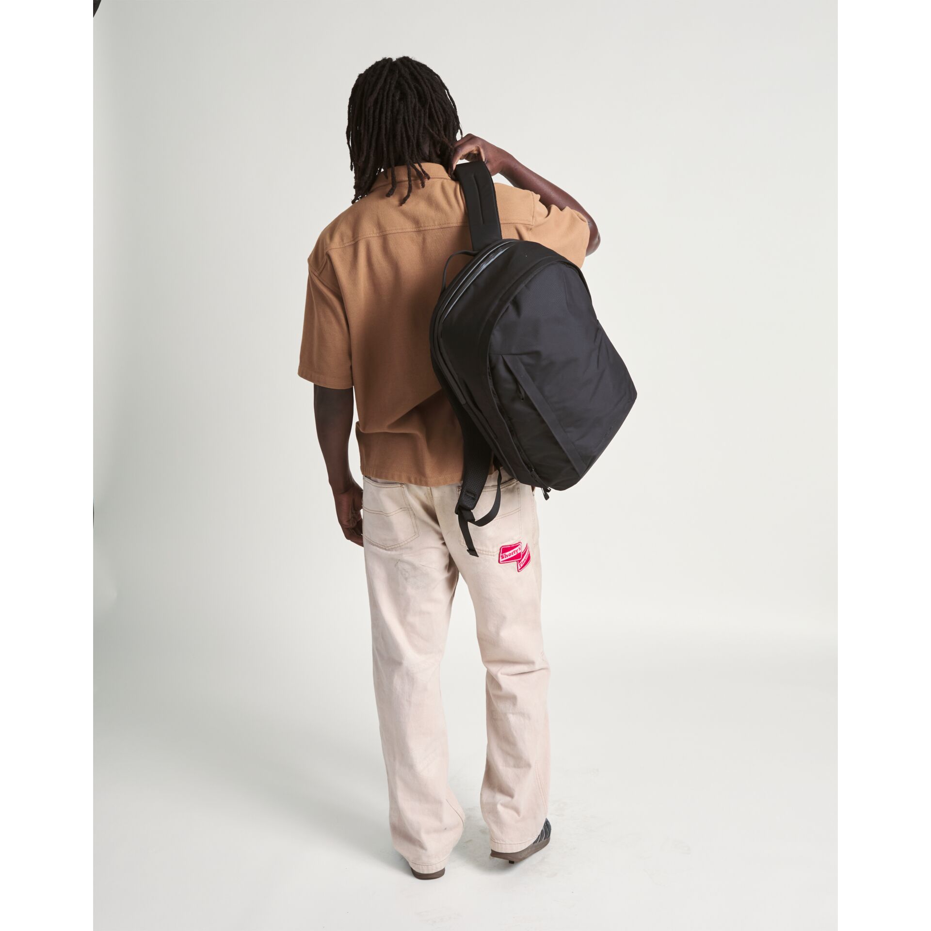 Tasche, Rucksack, Person