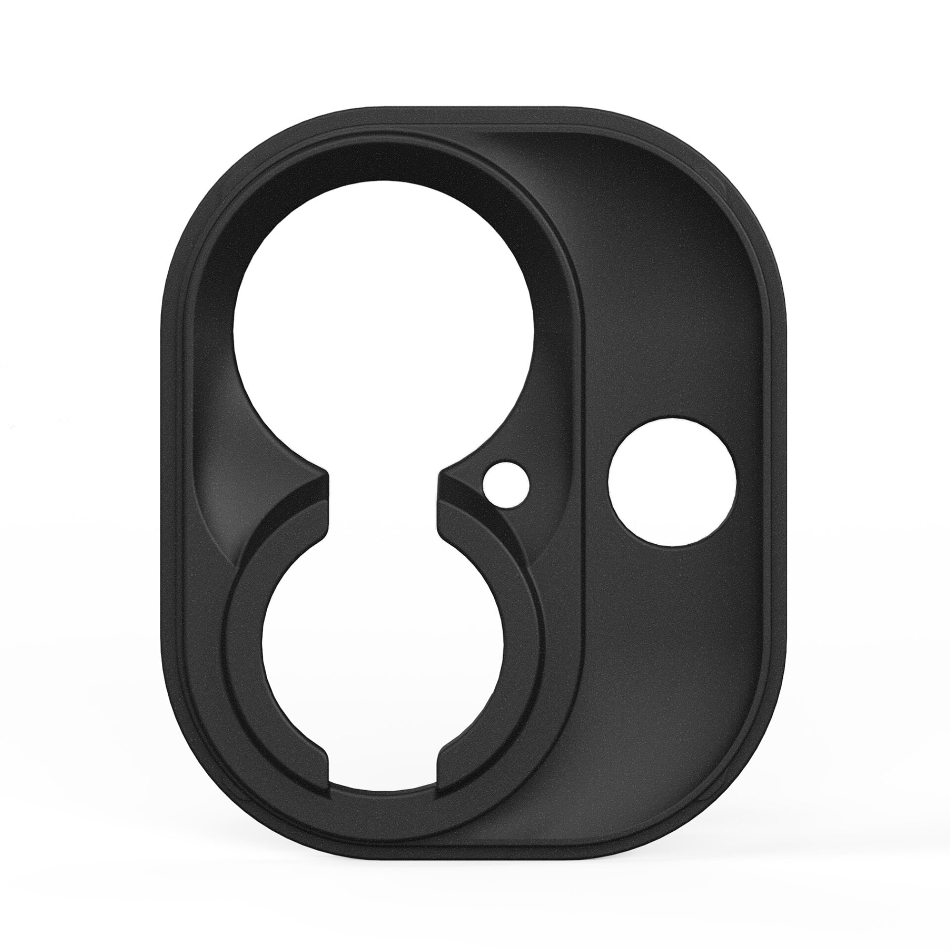 Telefonhalter, Autohalterung, Ringhalter, schwarzes Zubehör, doppelöffnung