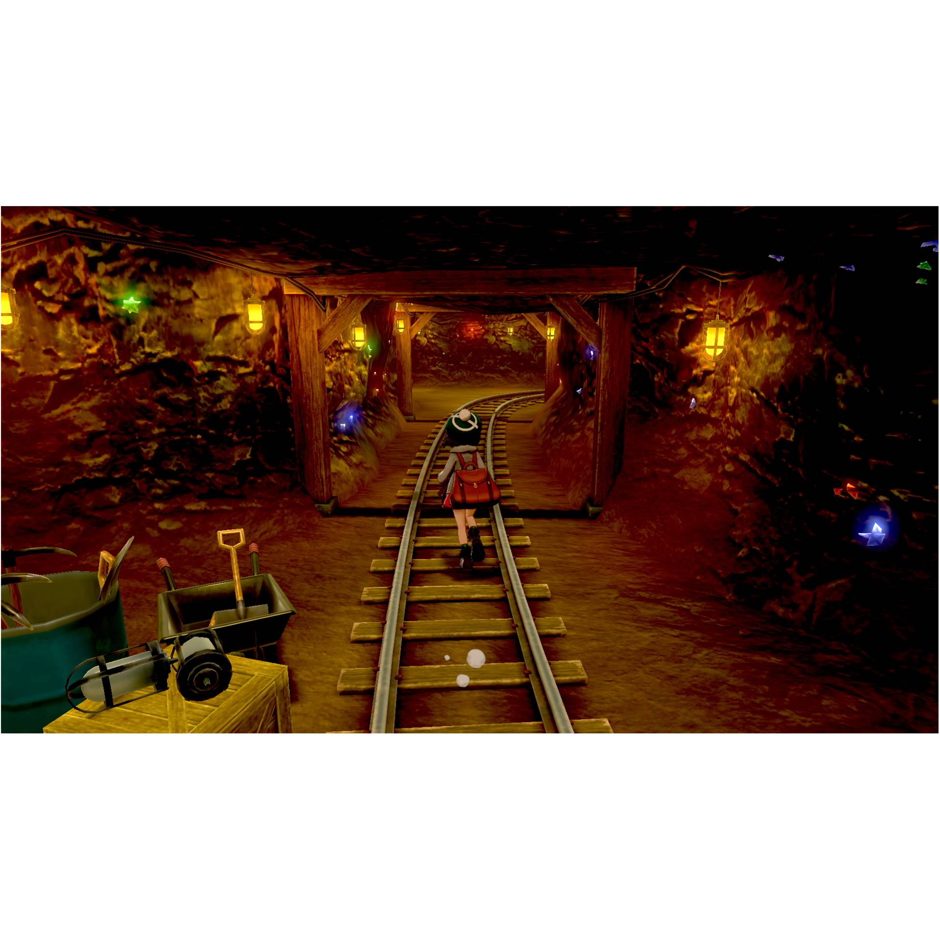 Tunnel, Person, Beleuchtung