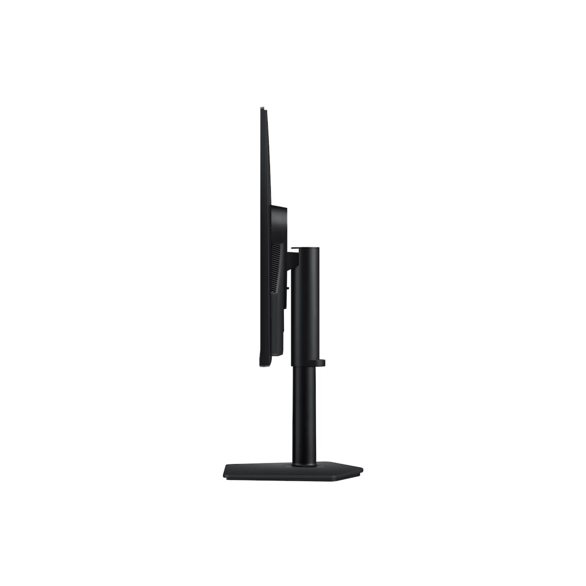 monitor, computer monitor, schwarz, stativ, Profilansicht