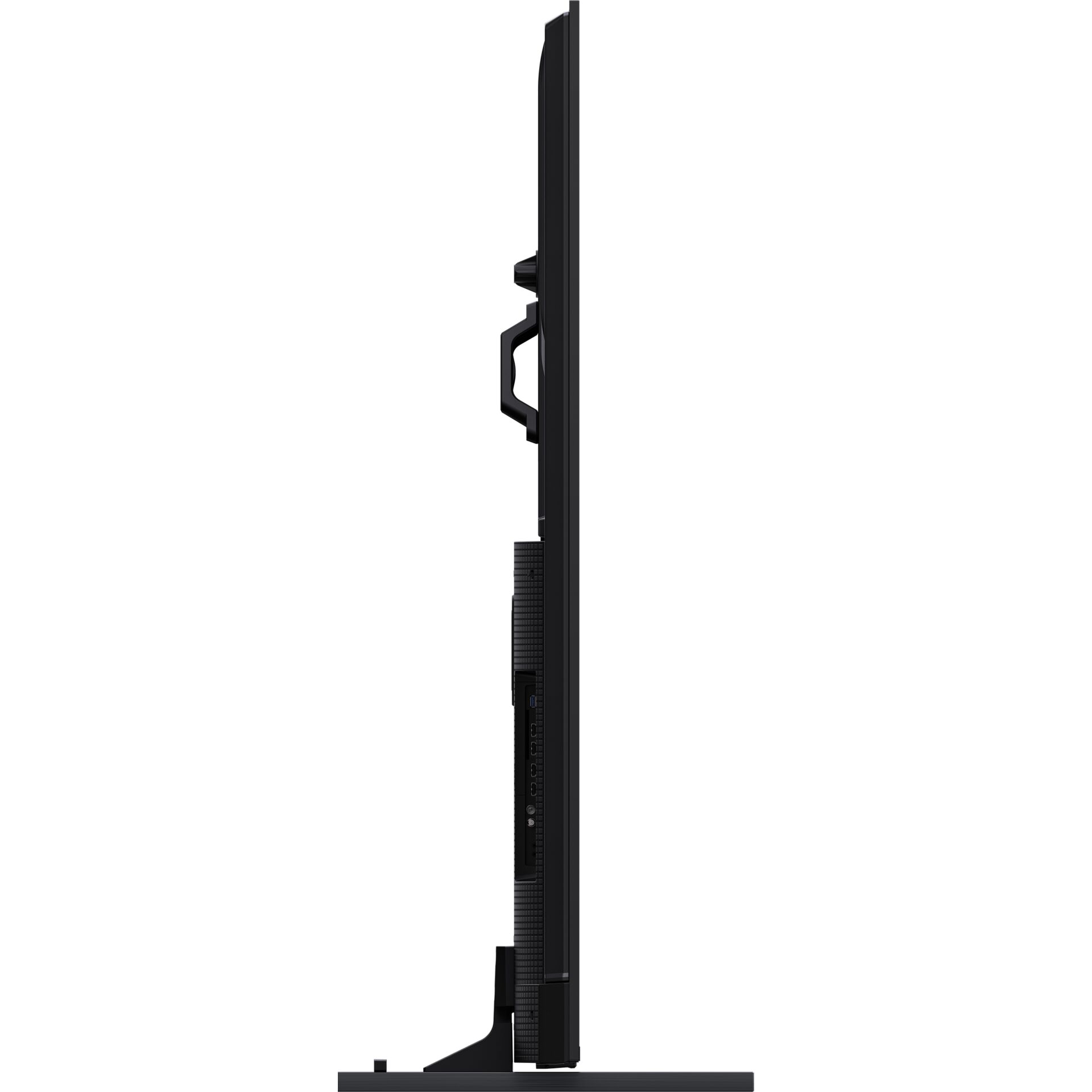 monitor, LCD, flaches Display, schwarz, verstellbarer Ständer