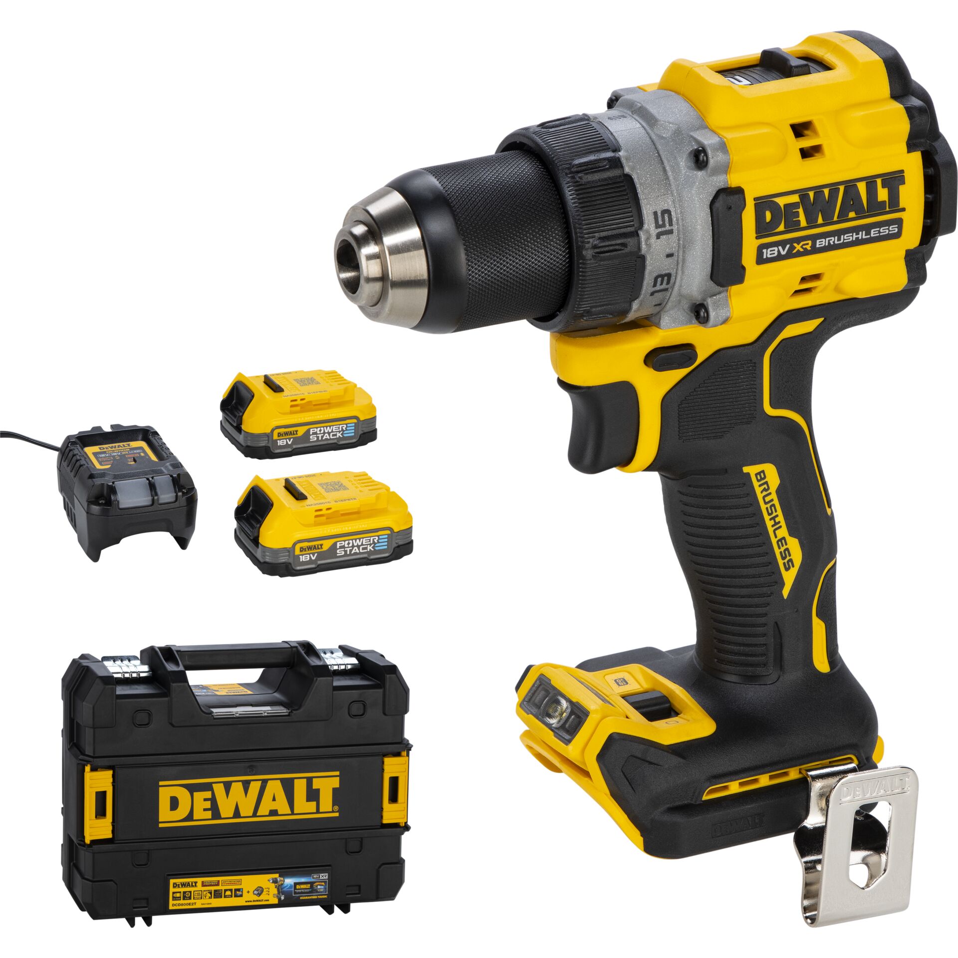 DeWalt DCD800E2T-QW  Akku-Bohrschrauber