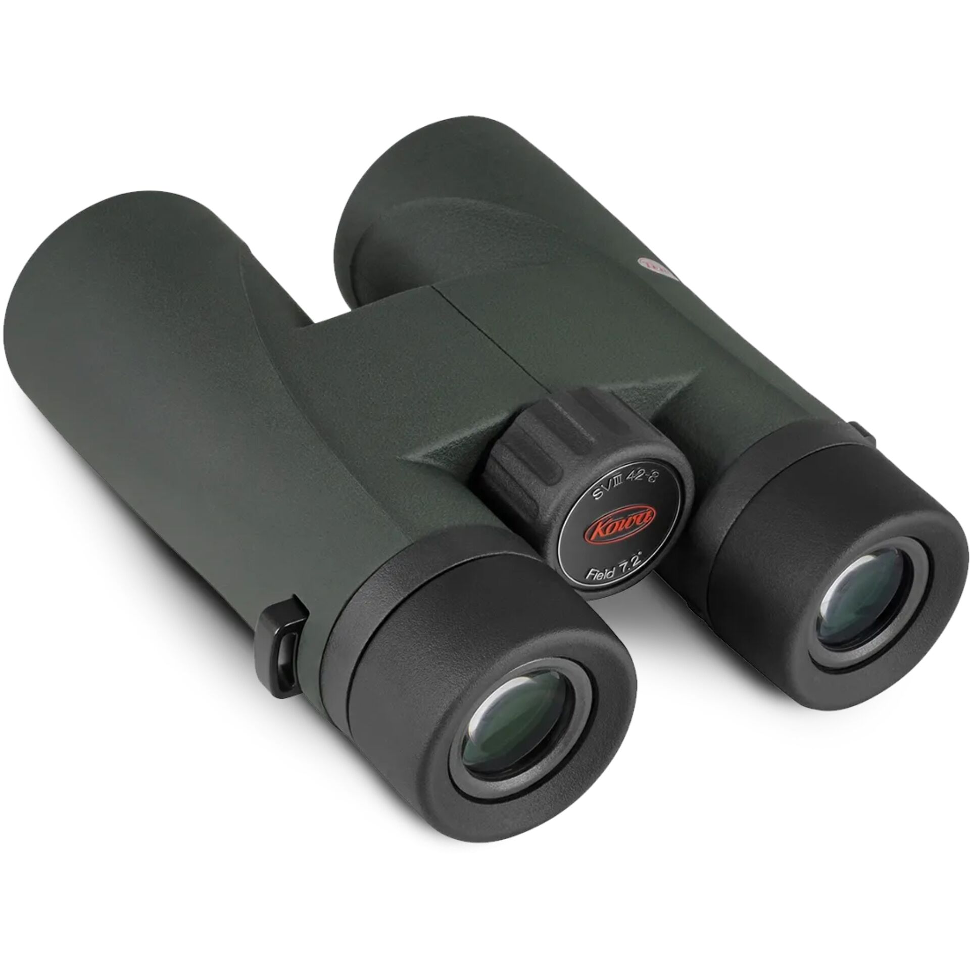 Fernglas, 42-mm-Objektiv, Dachkantprismen, Dunkelgrün, Gummiarmierung