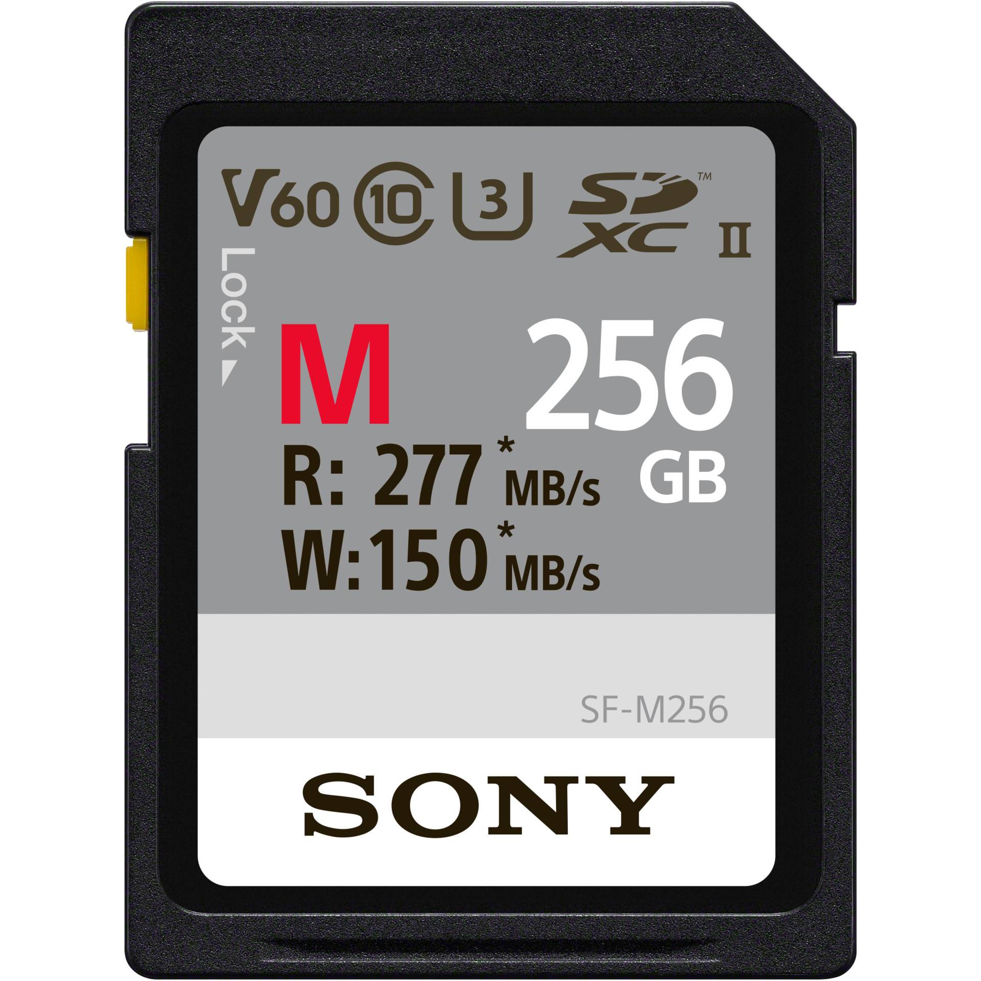 Sony SDXC M series 256GB UHS-II Class 10 U3 V60 Computerausrüstung, Elektronik, Hardware, Handy, Adapter