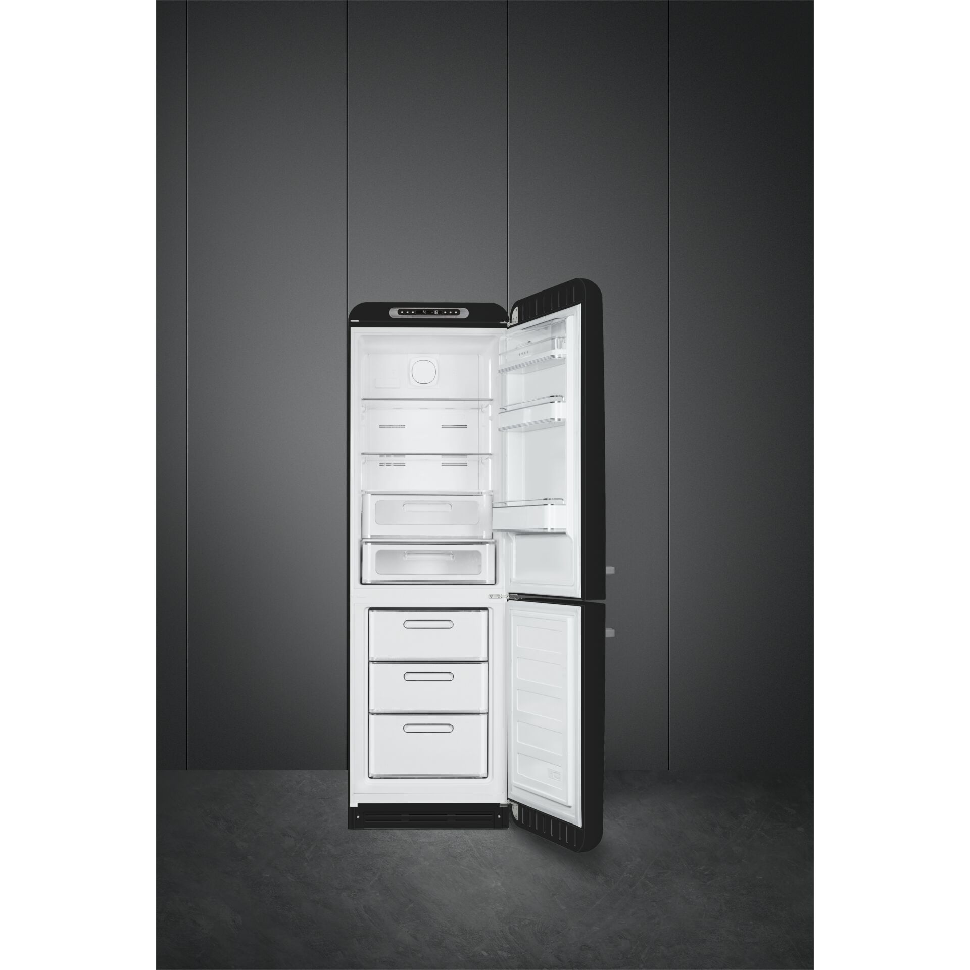 Kühlschrank, Side-by-Side, Weiß, Großes Fassungsvermögen, Kühl-Gefrierkombination