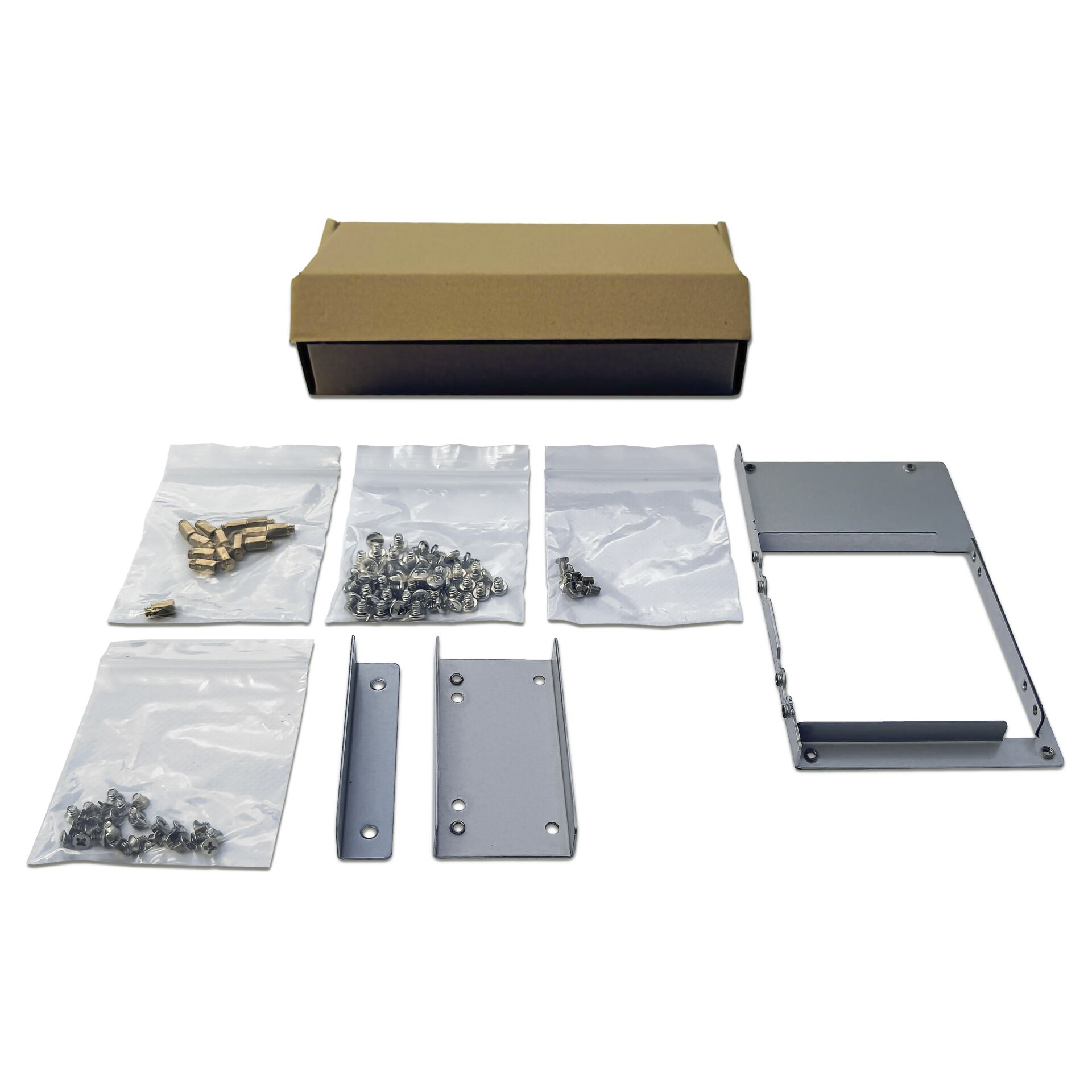 hardware, montagesatz, halterung, schrauben, muttern
