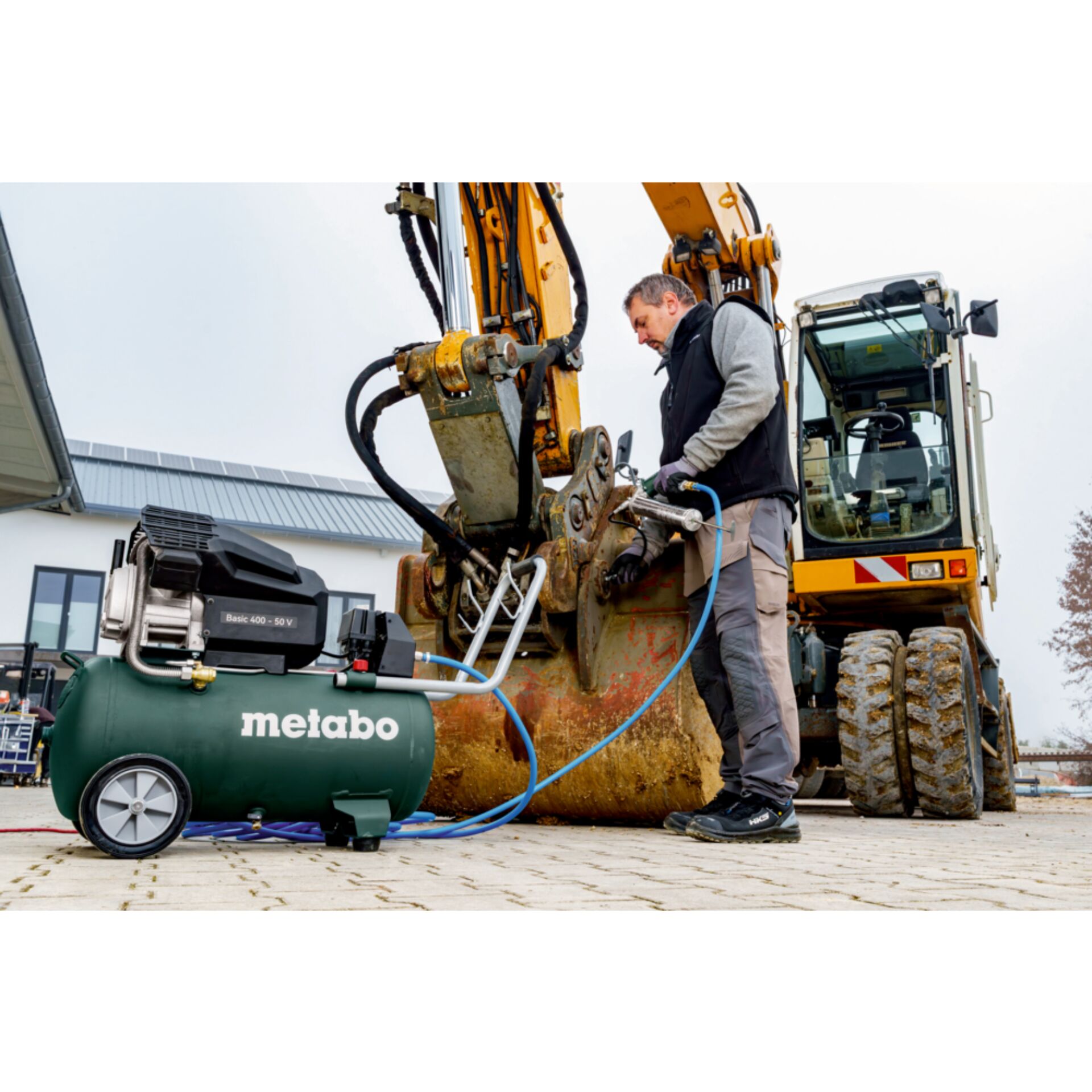 Bauausrüstung, Hydraulikdruckluftkompressor, Kraftgerät, Bagger, Metabo
