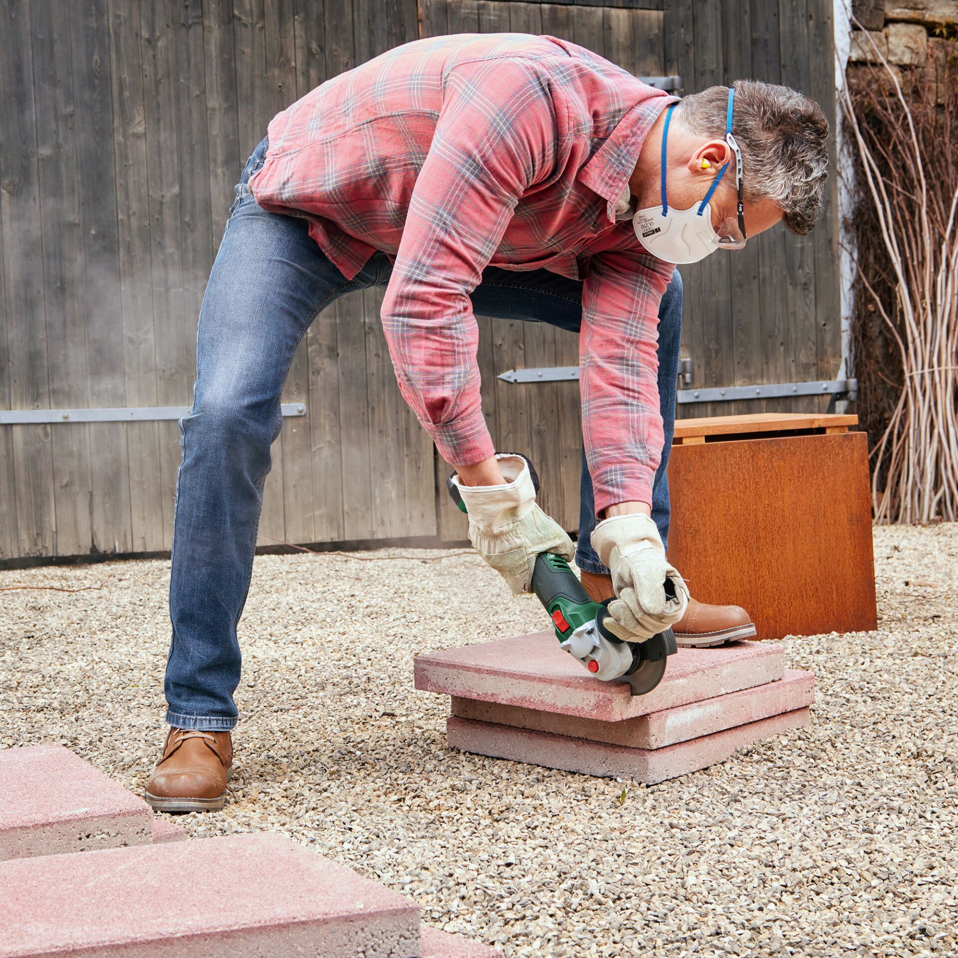 Bekleidung, Hosen, Handschuh, Person, Arbeiter