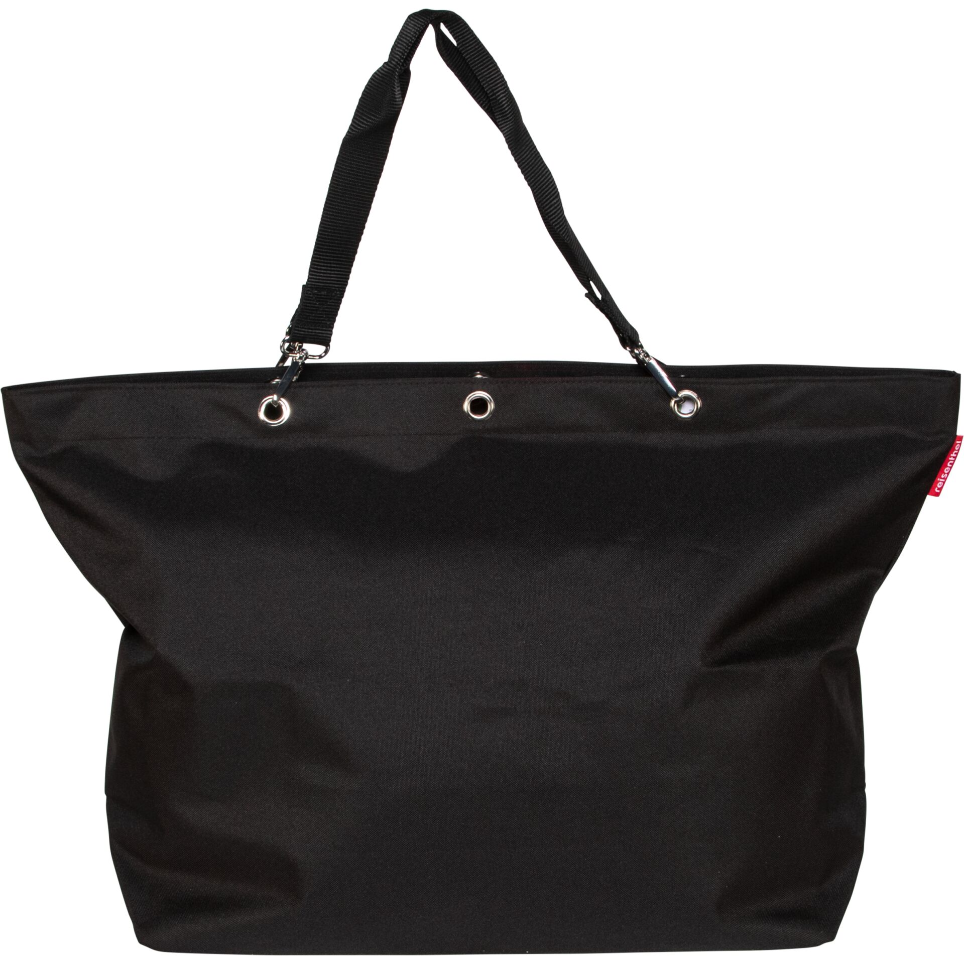 Tasche, Schultertasche, Schwarz, Große Tote, Gurtband-Henkel