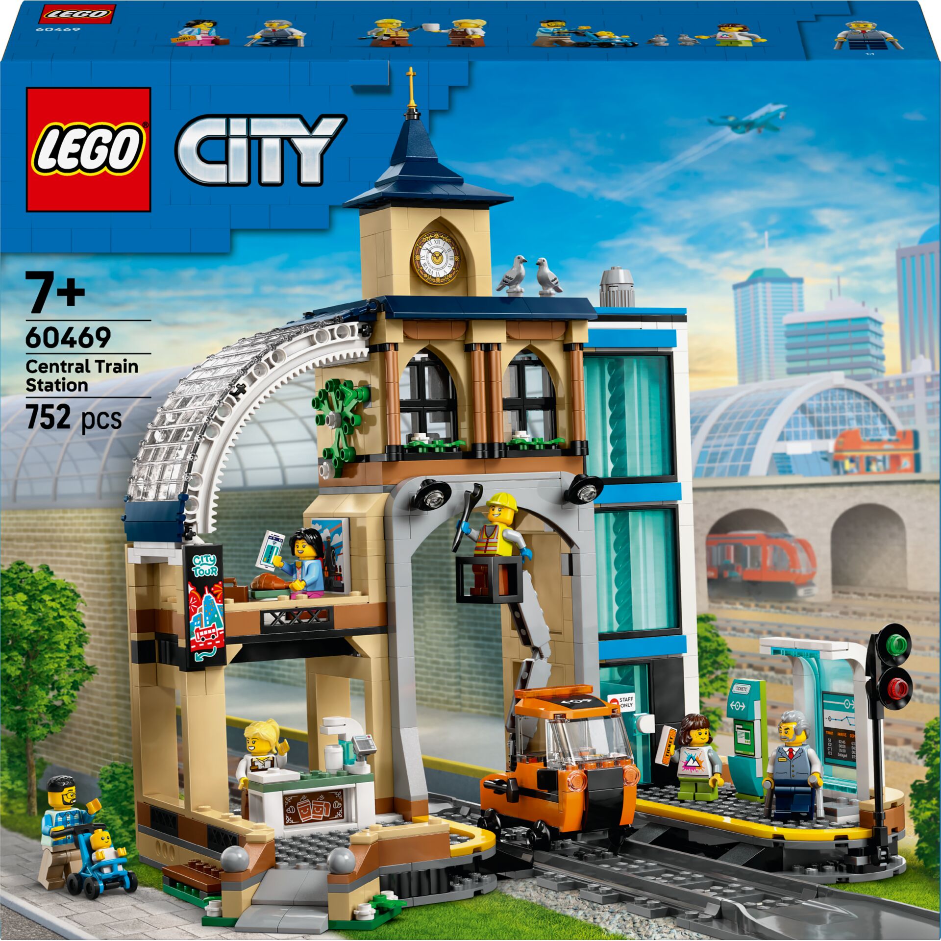 LEGO City 60469  Hauptbahnhof