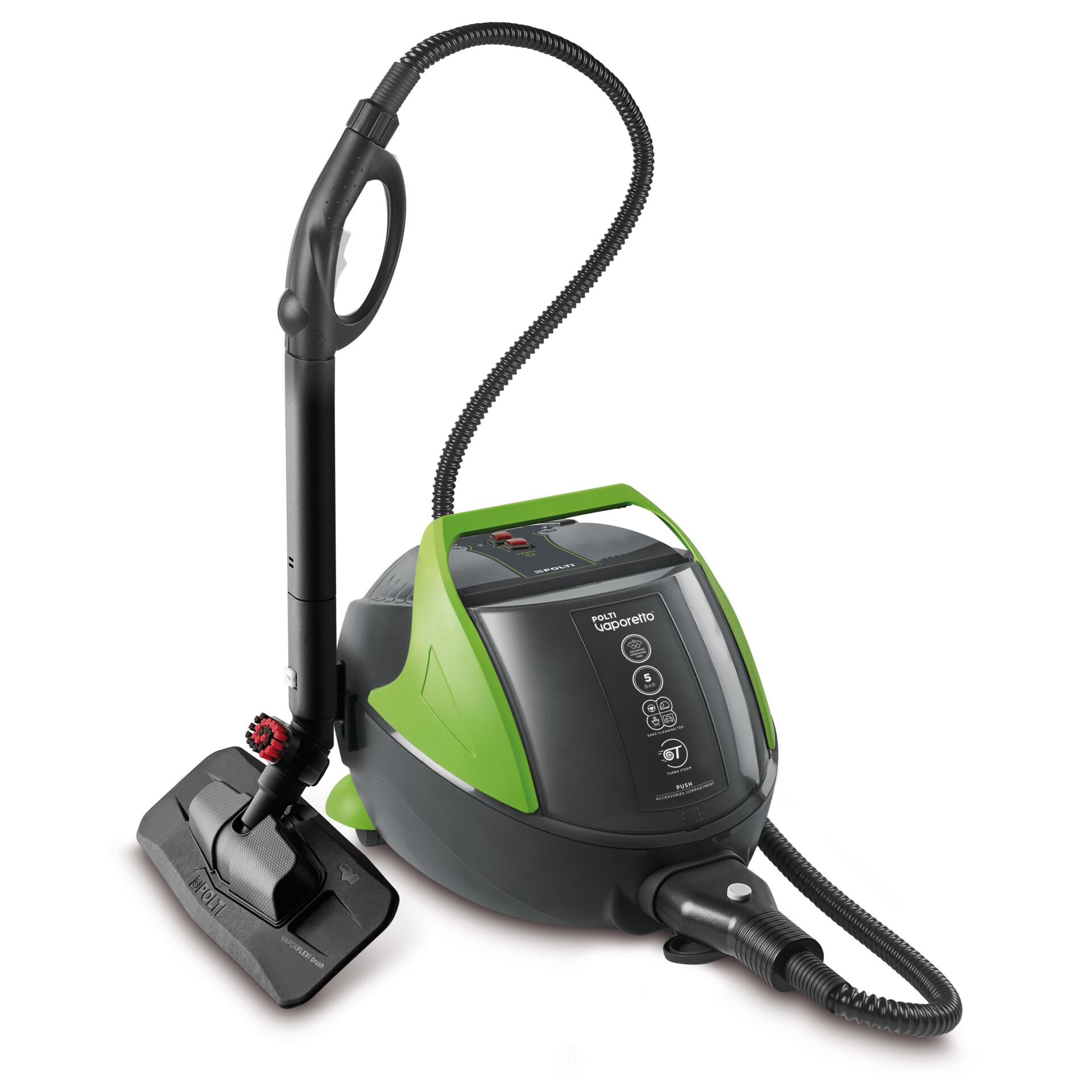 POLTI VAPORETTO PRO 95 TURBO FLEXI Dampfreinigungsgerät Gerät, Elektrisches Gerät, Kopfhörer, Staubsauger