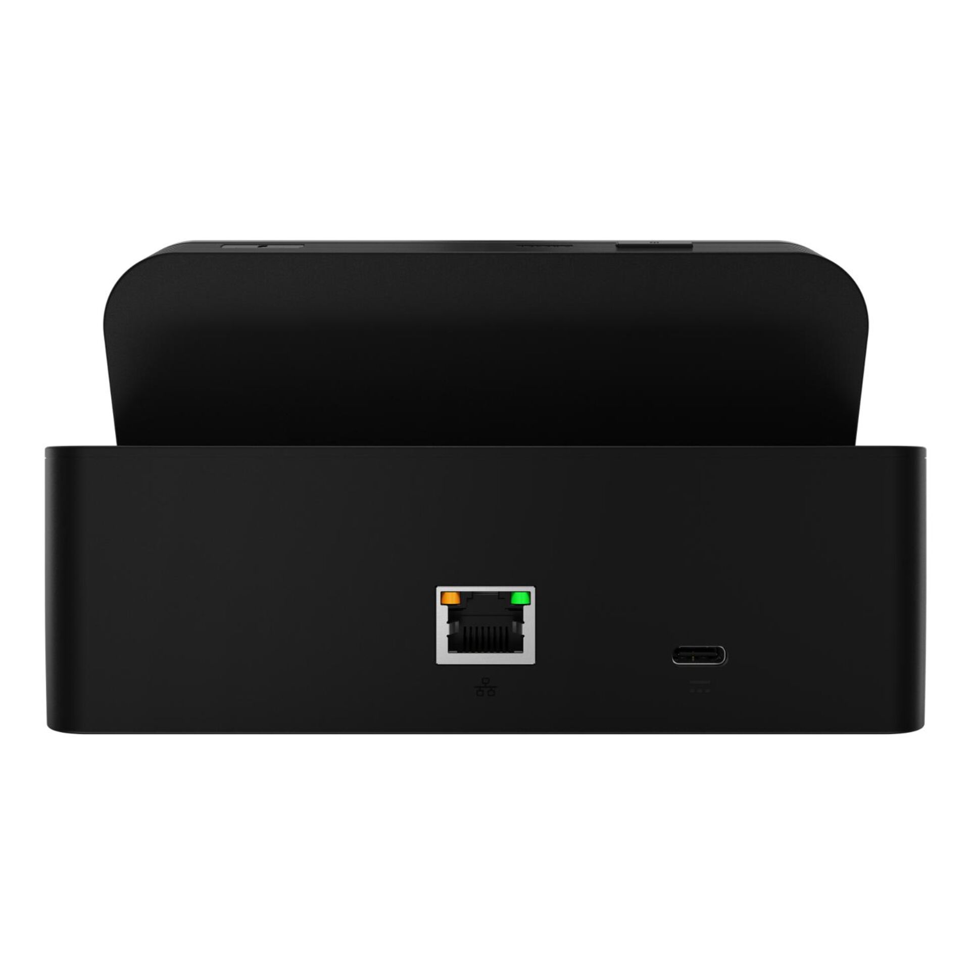 Laptopständer, Dockingstation, USB-C Hub, Ethernet-Port, Dunkelgrau/Schwarz