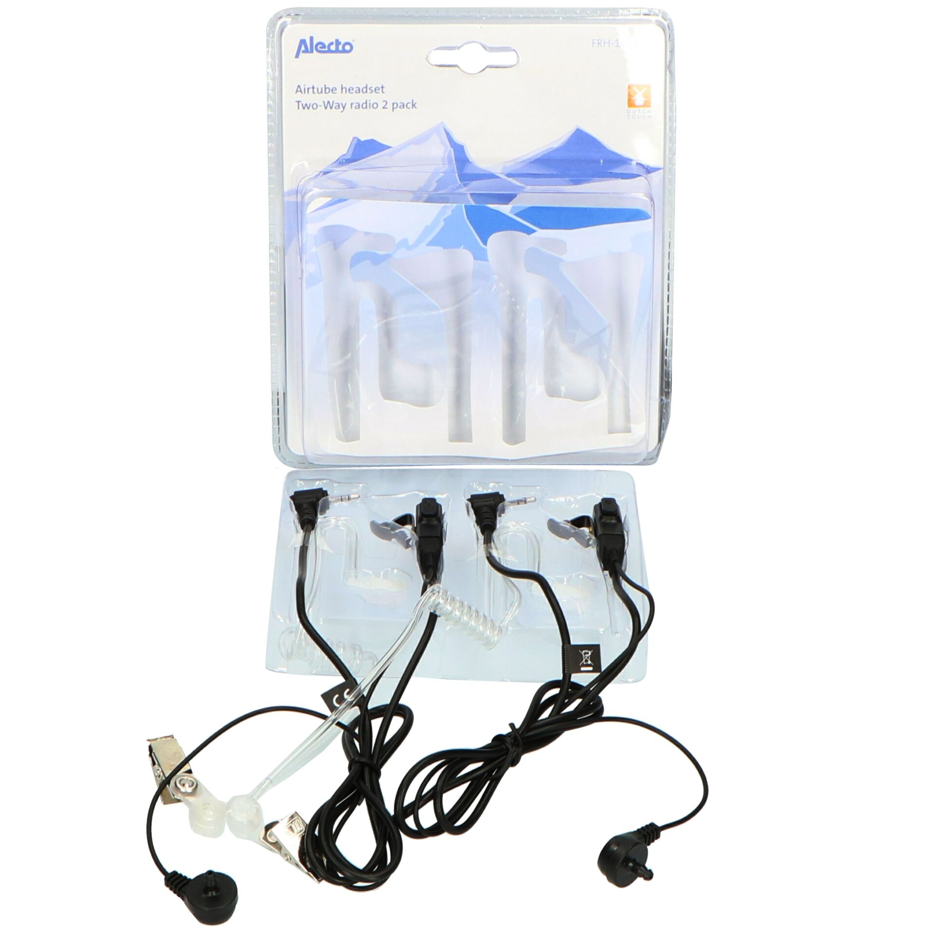 Airtube, Headset, Zweikanal-Headset, In-Ear-Kit, Kabelgebunden