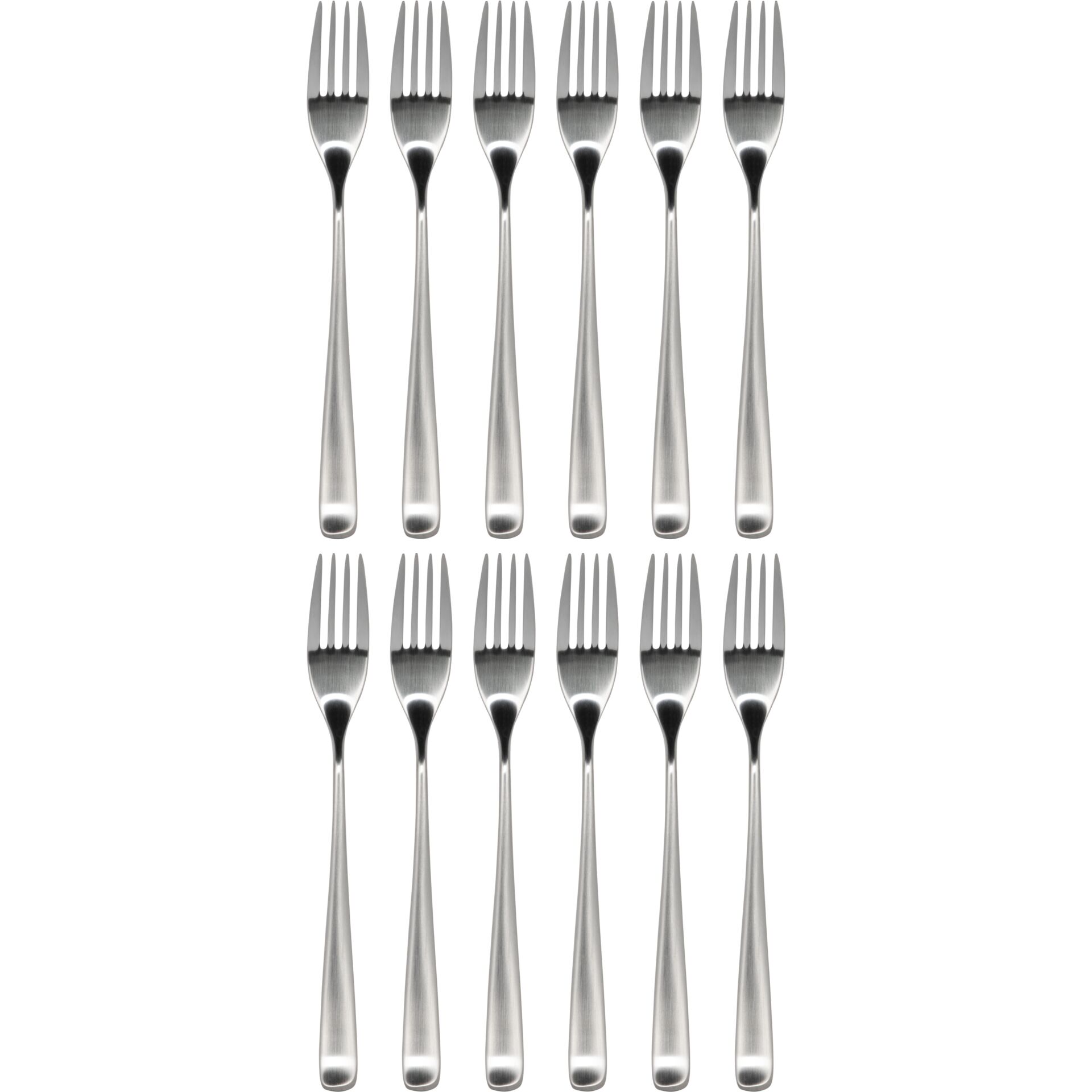 Gabel, Besteck, Edelstahl, Sechzehn Teile, Tafelbesteck