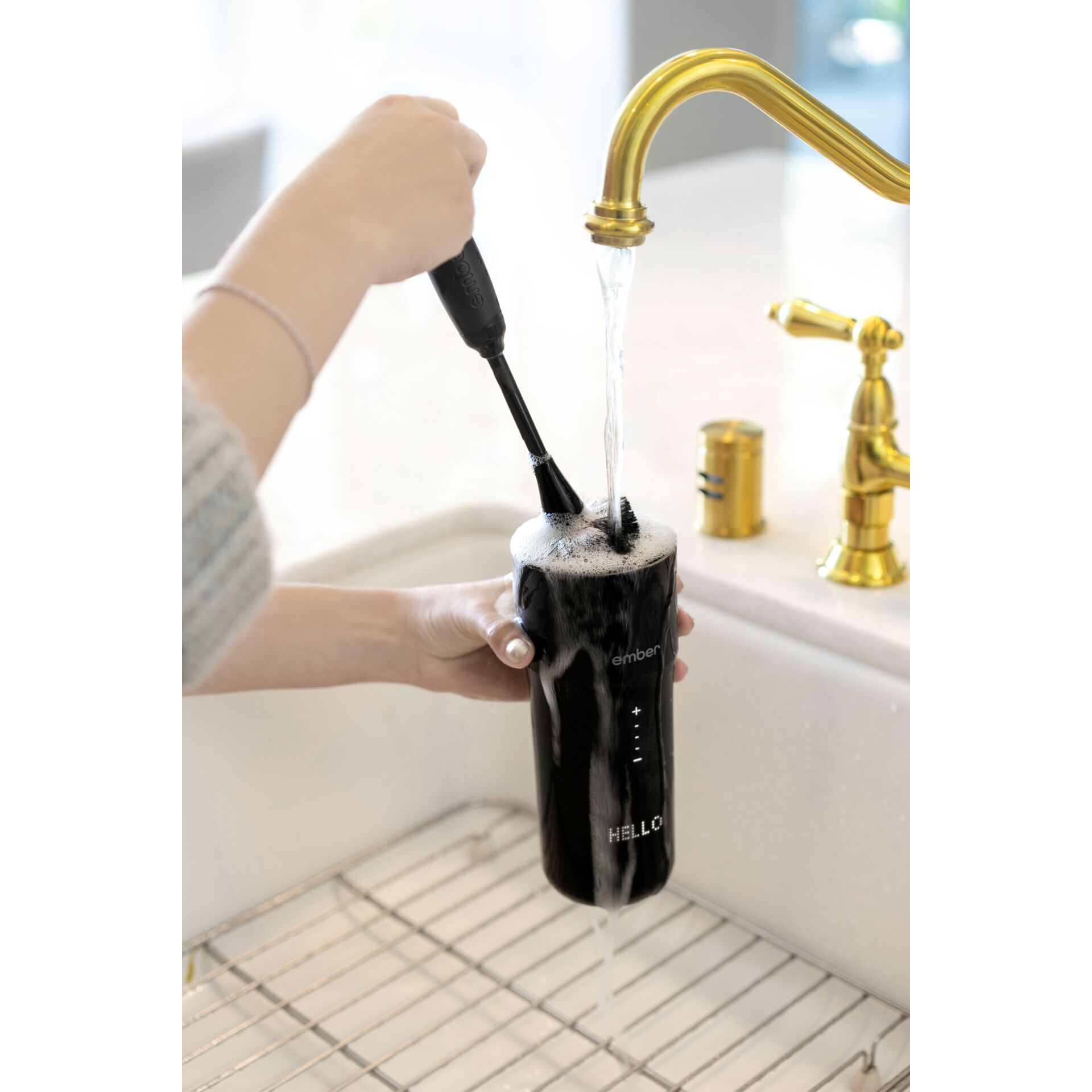 Sinken, Waschbeckenhahn