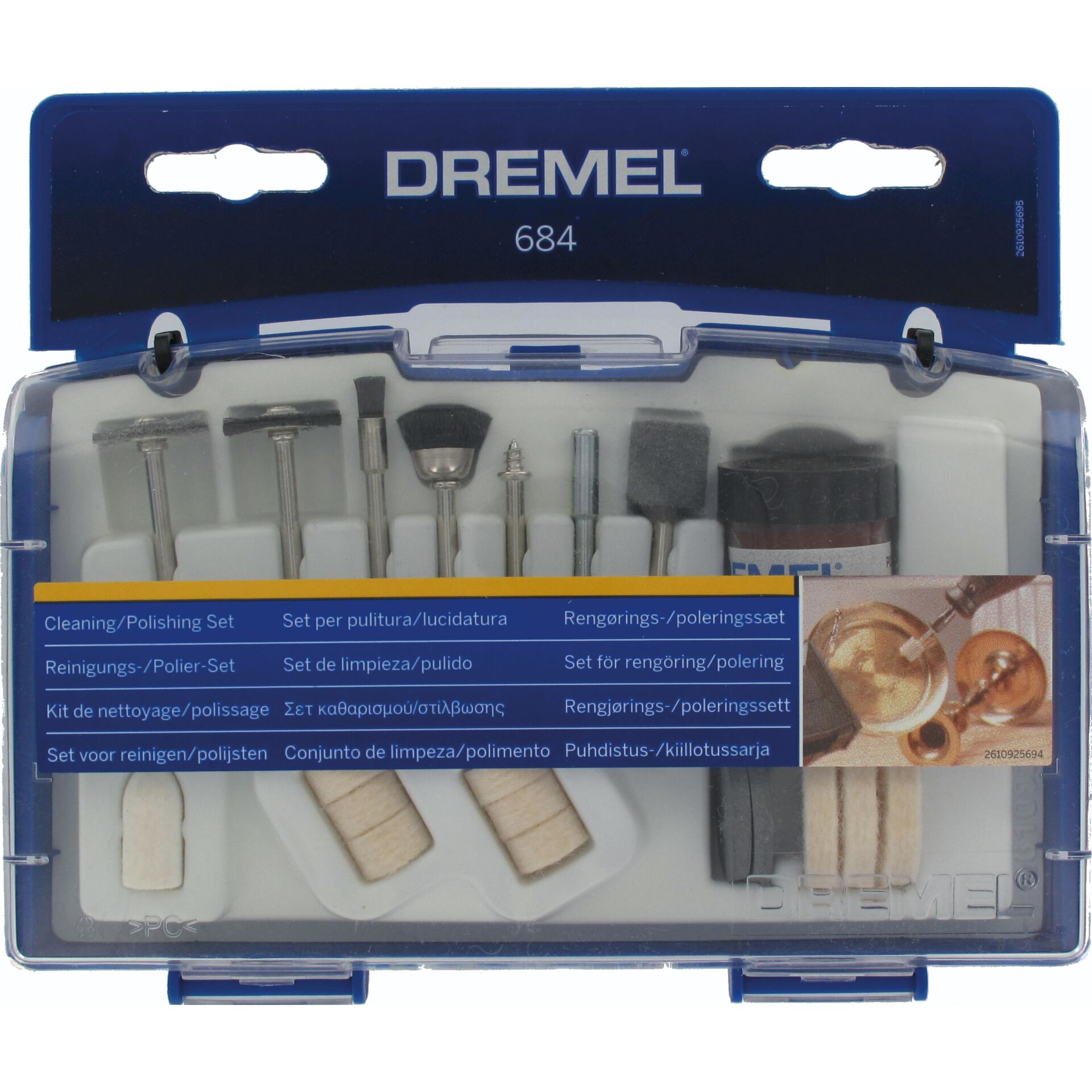 Dremel 684 Reinigungs-  Polier-Set 20tlg.