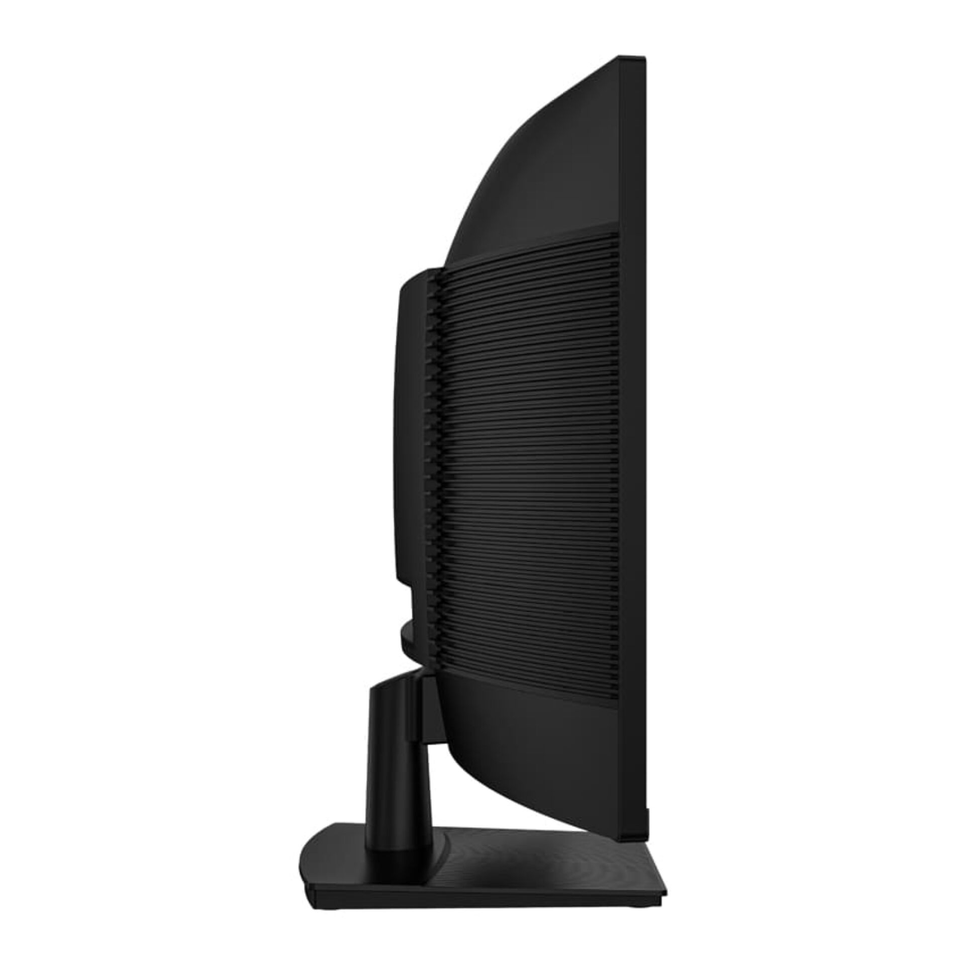 LED-Monitor, Curved-Design, Sichtbar-Rand, HD-Display, Bildschirmständer