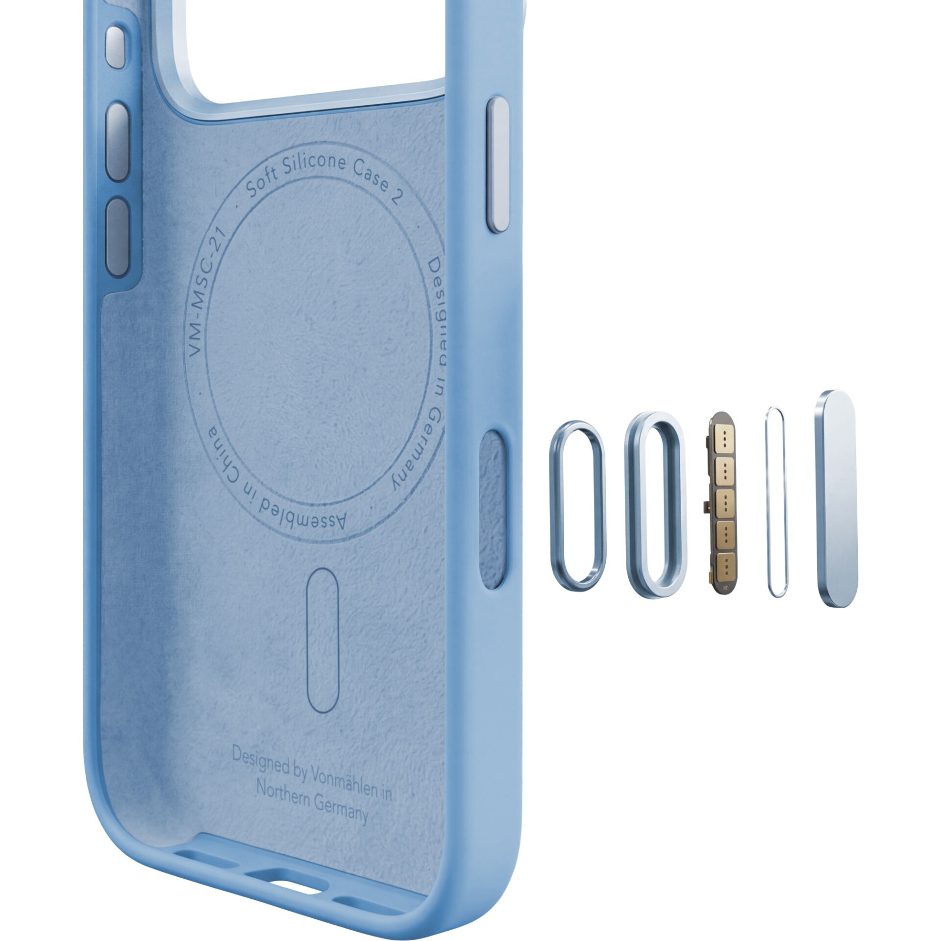 case, silicone, blau, telefon, zubehör