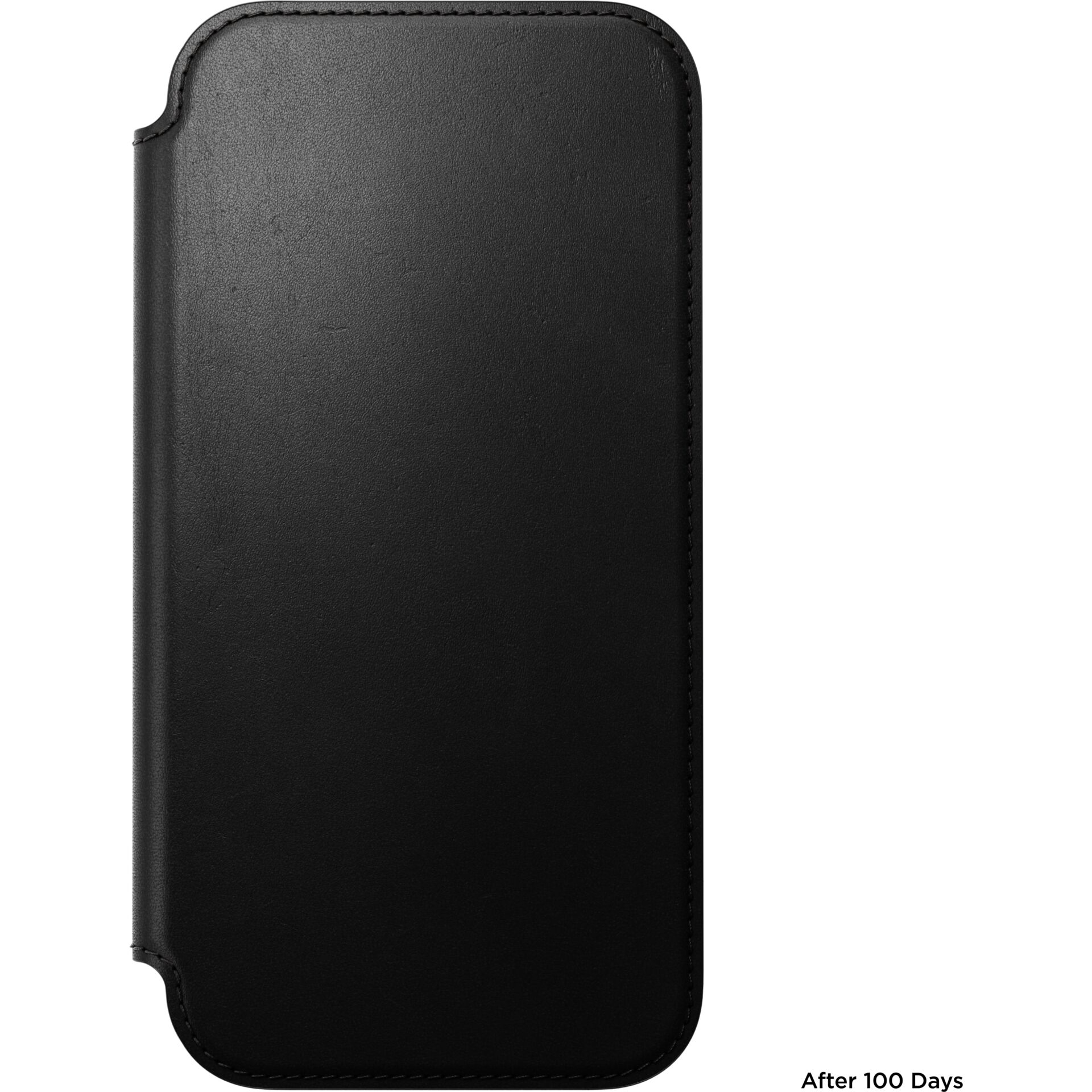 Handyhülle, Schutzhülle, Leder, Schwarz, Flipcase