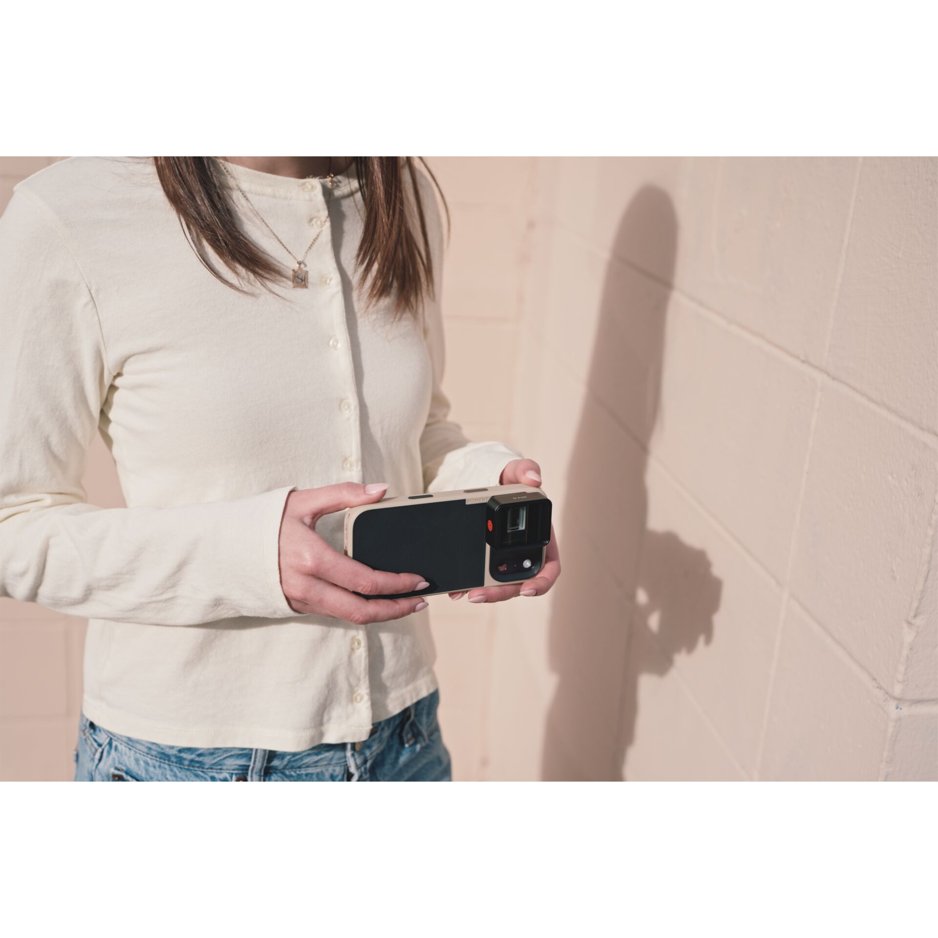 Kamera, Smartphone-Adapter, Retro-Phone, Kompaktkamera, Gadget