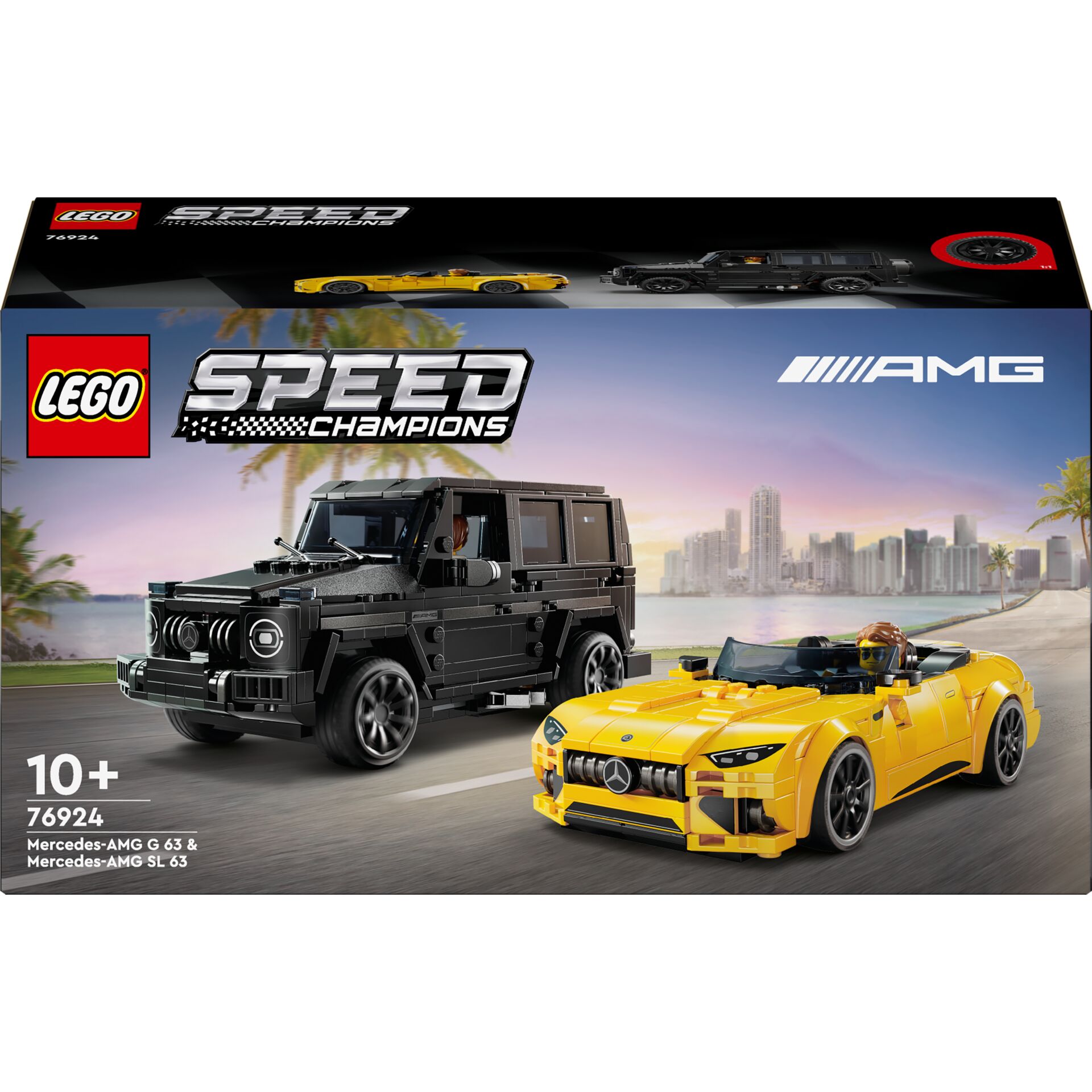 LEGO Speed Champions 76924  Mercedes AMG G 63 & SL 63