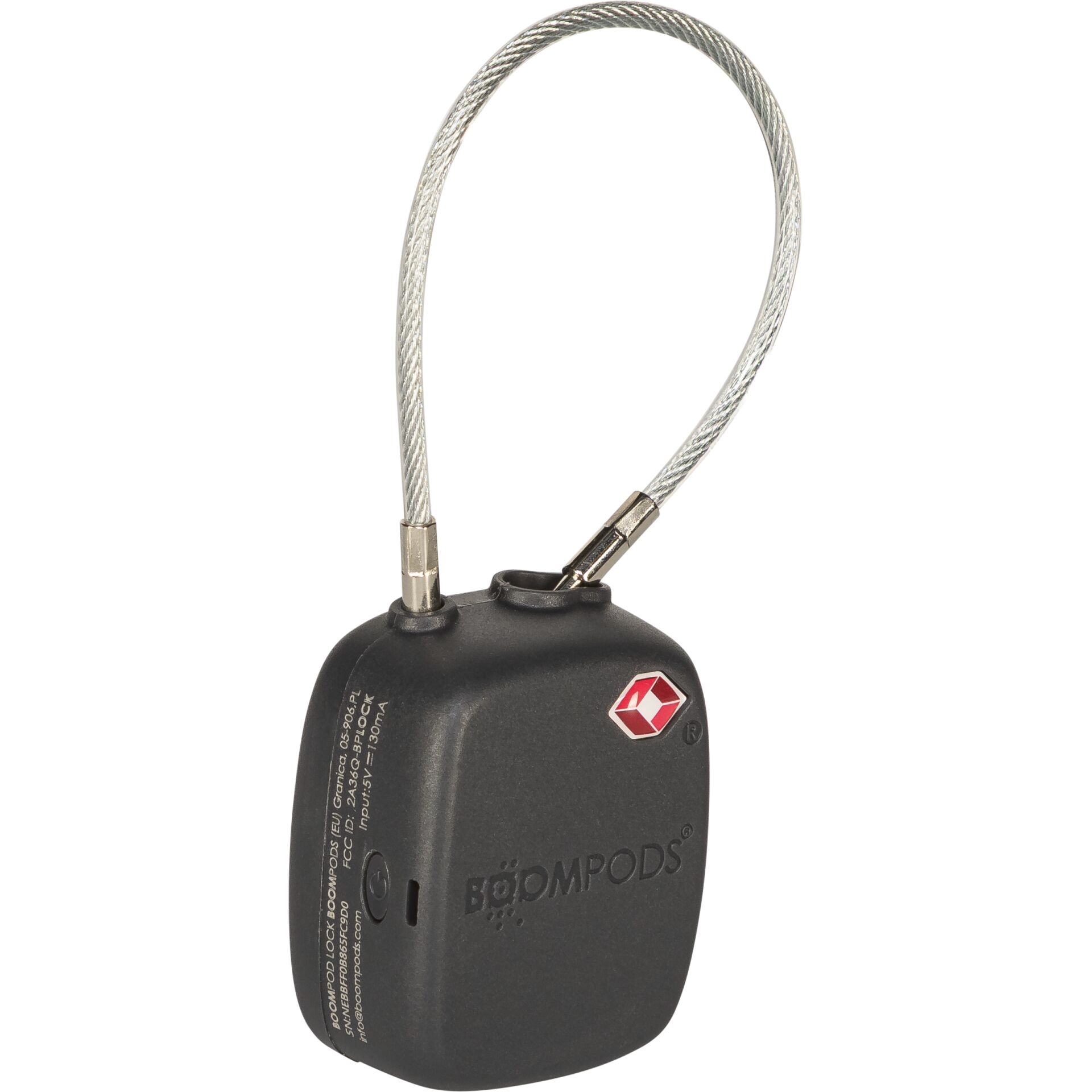 Boompods LOCK TSA Bag Tracker  (Universal) Grey
