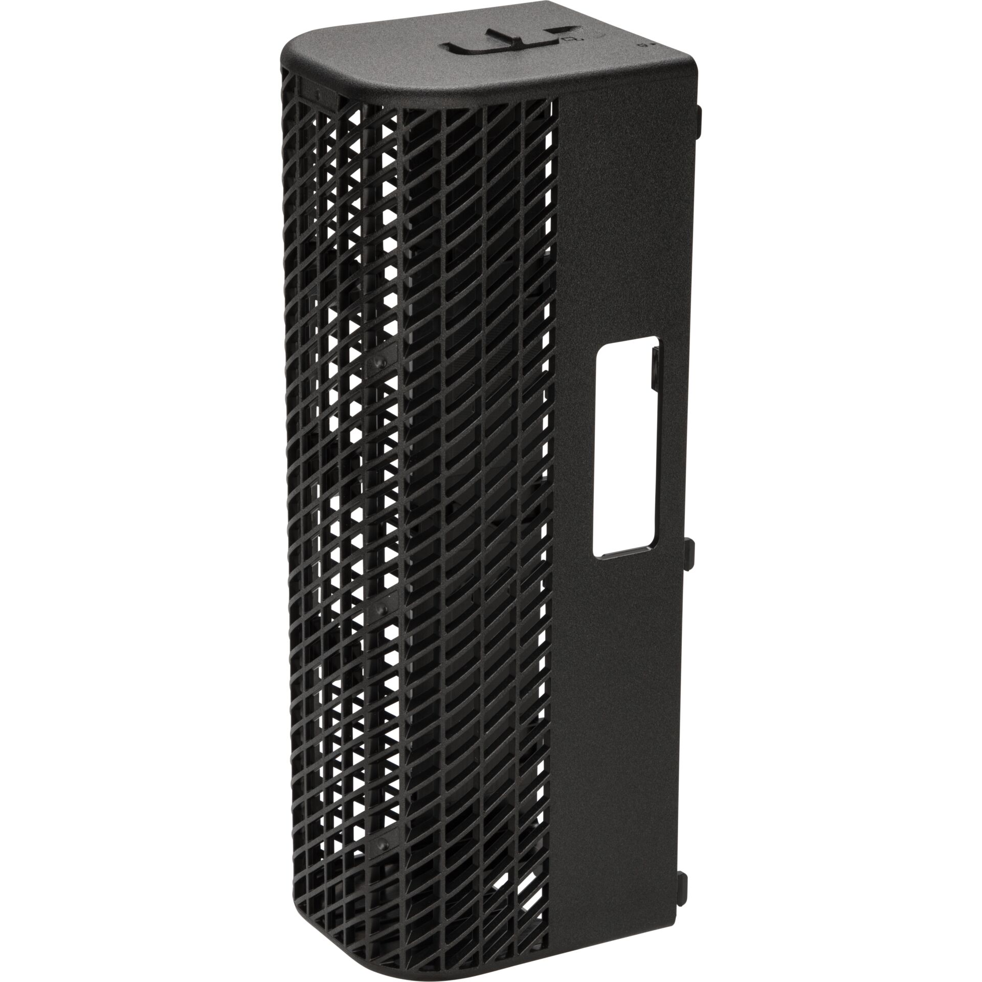 Luftventilator, Tower-Lüfter, schwarz, Gitternetz, Grilldesign