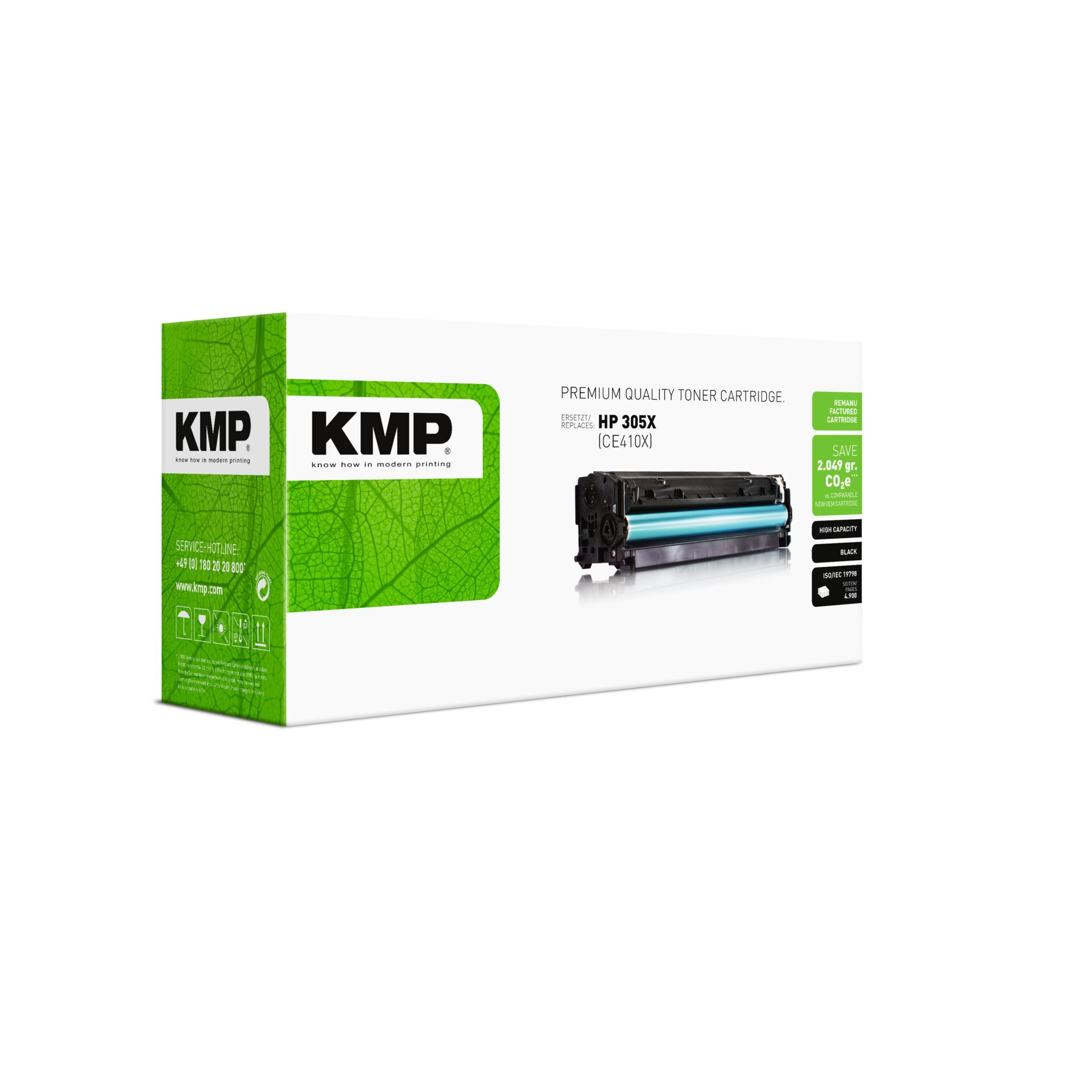 Computerausrüstung, Elektronik, Hardware, Adapter, Tonerpatrone, HP 305X, KMP, Großformat-Verbrauchsmaterial, Druckerzubehör