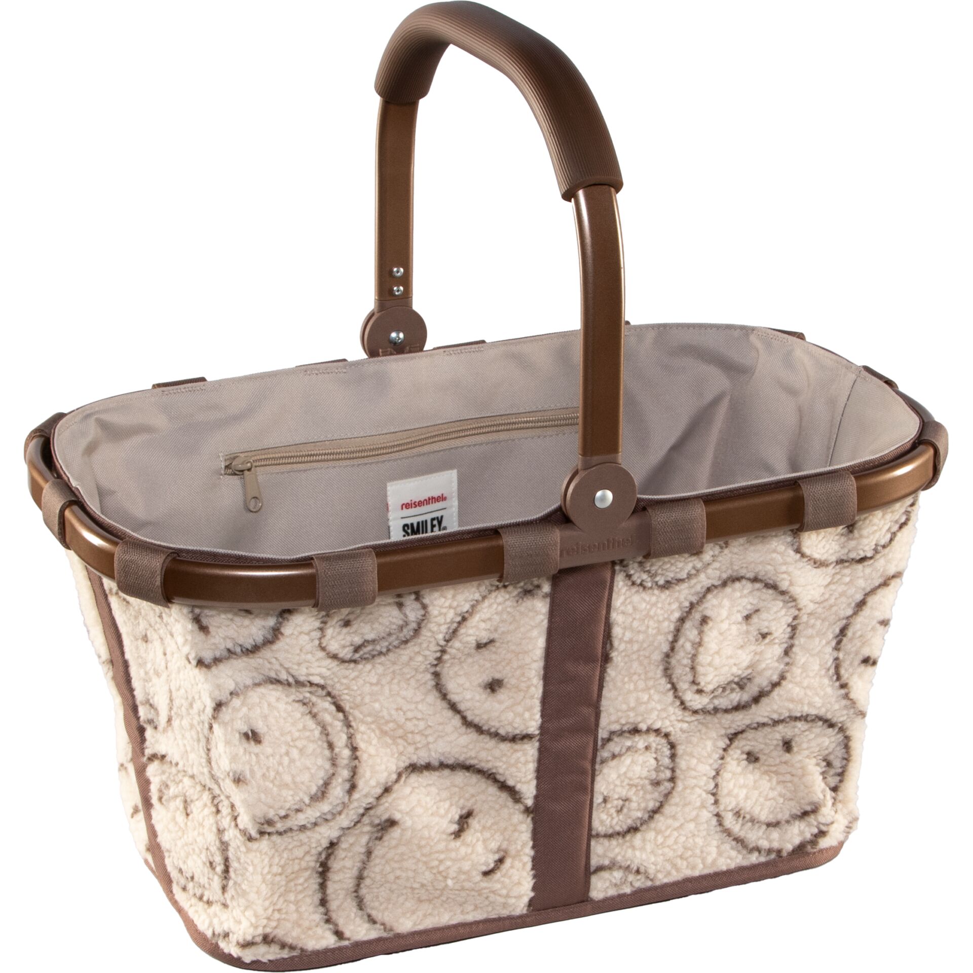 Tasche, Brotkorb, Tragetasche, Strukturfilz, Schultertasche