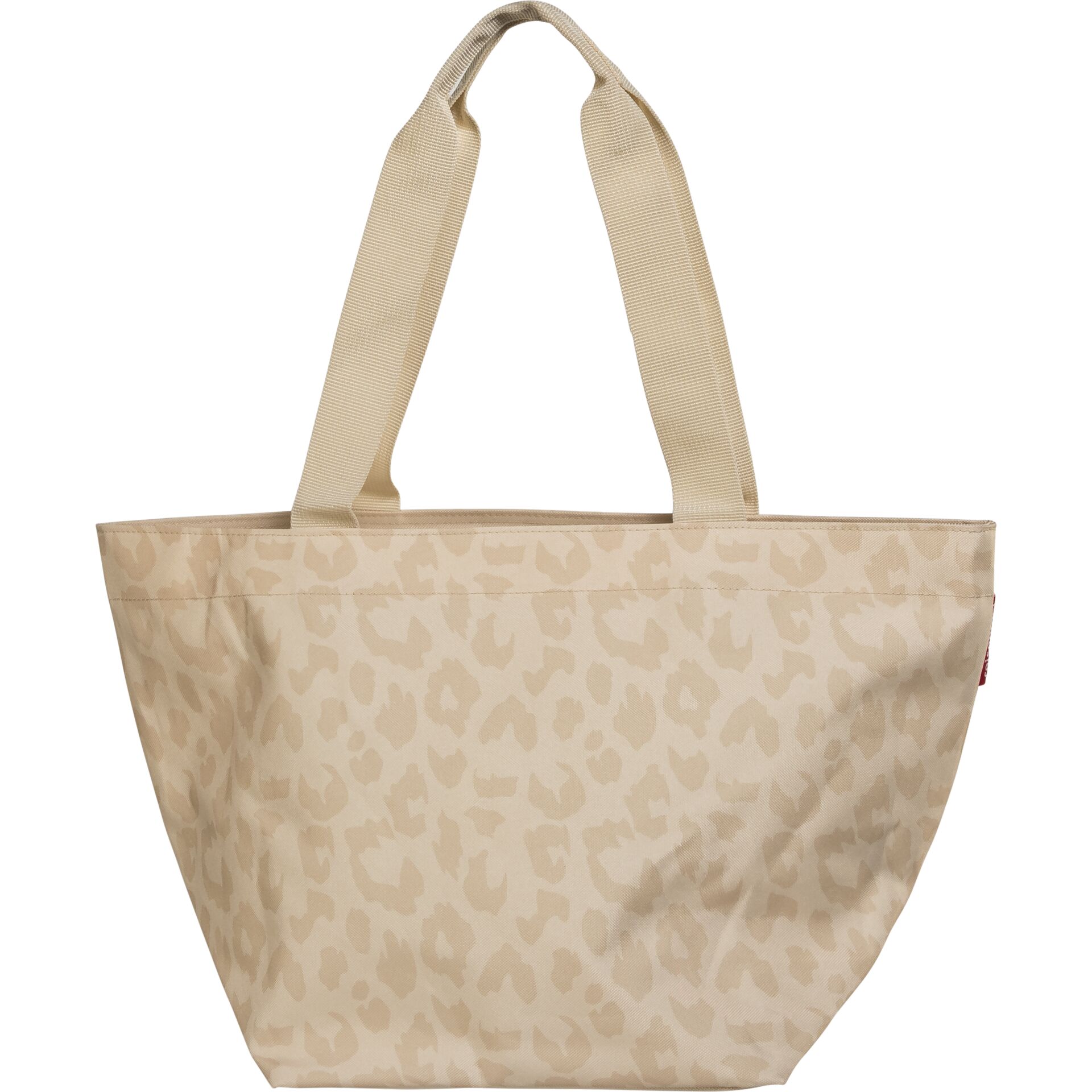 Tote, Tasche, Leoparden Muster, Beige, Stofftasche