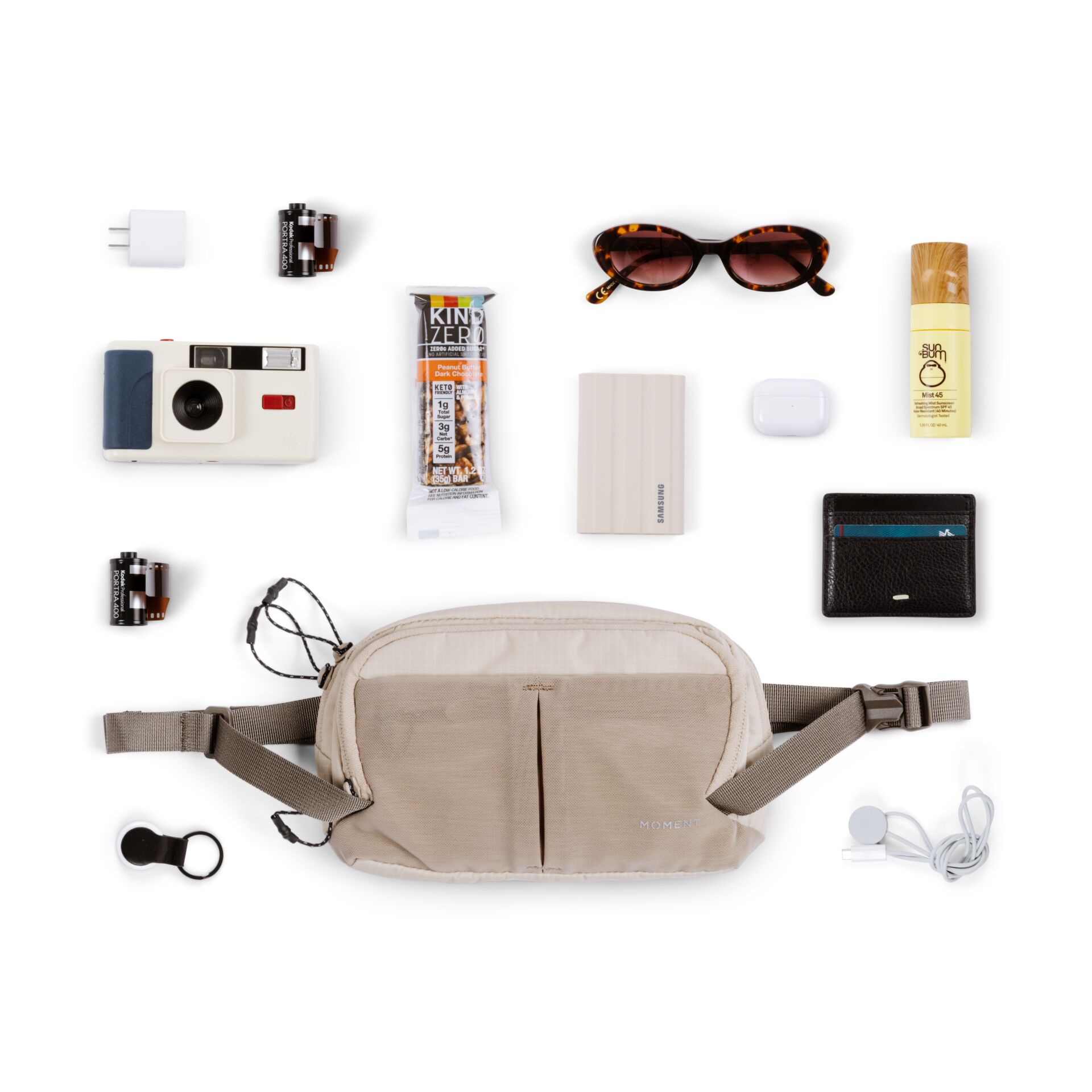 Tašchen, Gürteltasche, Beintasche, Nylon, Beutel