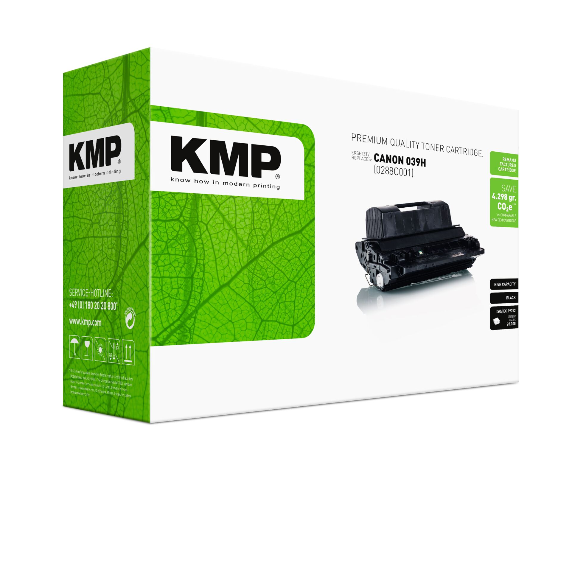 Werbung, Computer-Ausrüstung, Computerausrüstung, Plakat, Adapter, Tonerpatrone, Canon, KMP, Druckerzubehör, Schwarz