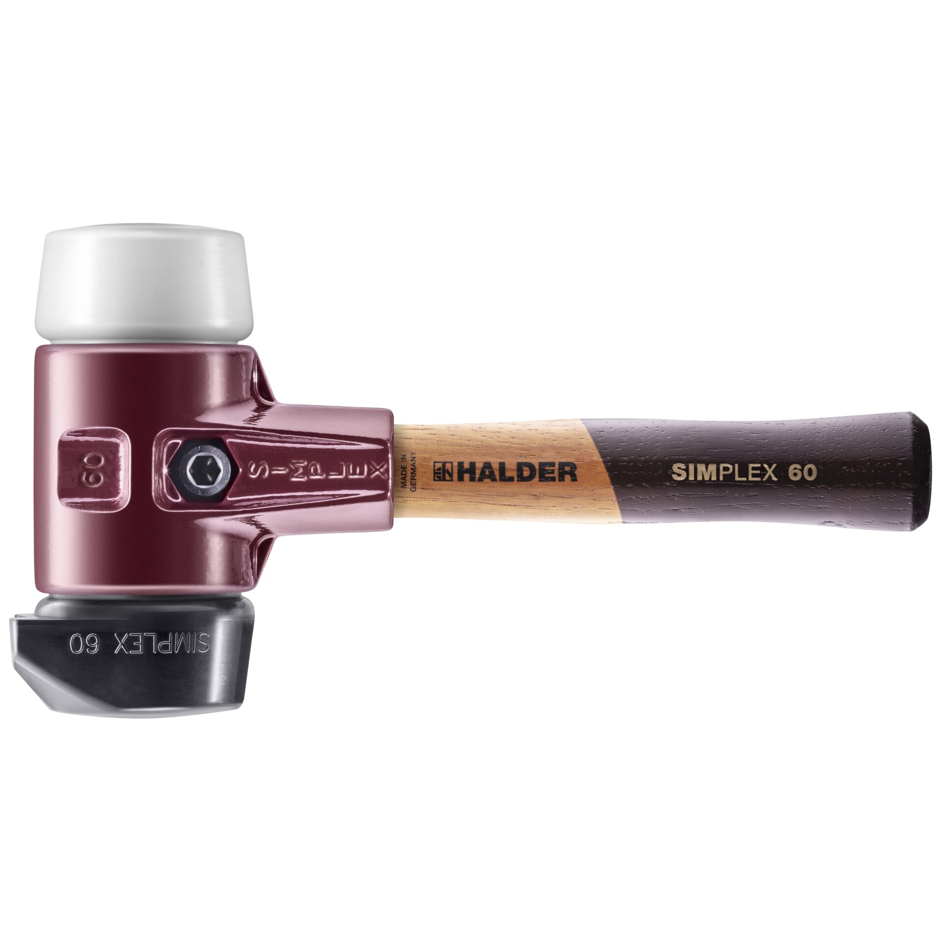 Halder  SIMPLEX-Schonhammer  60 Gummi / Superplastik