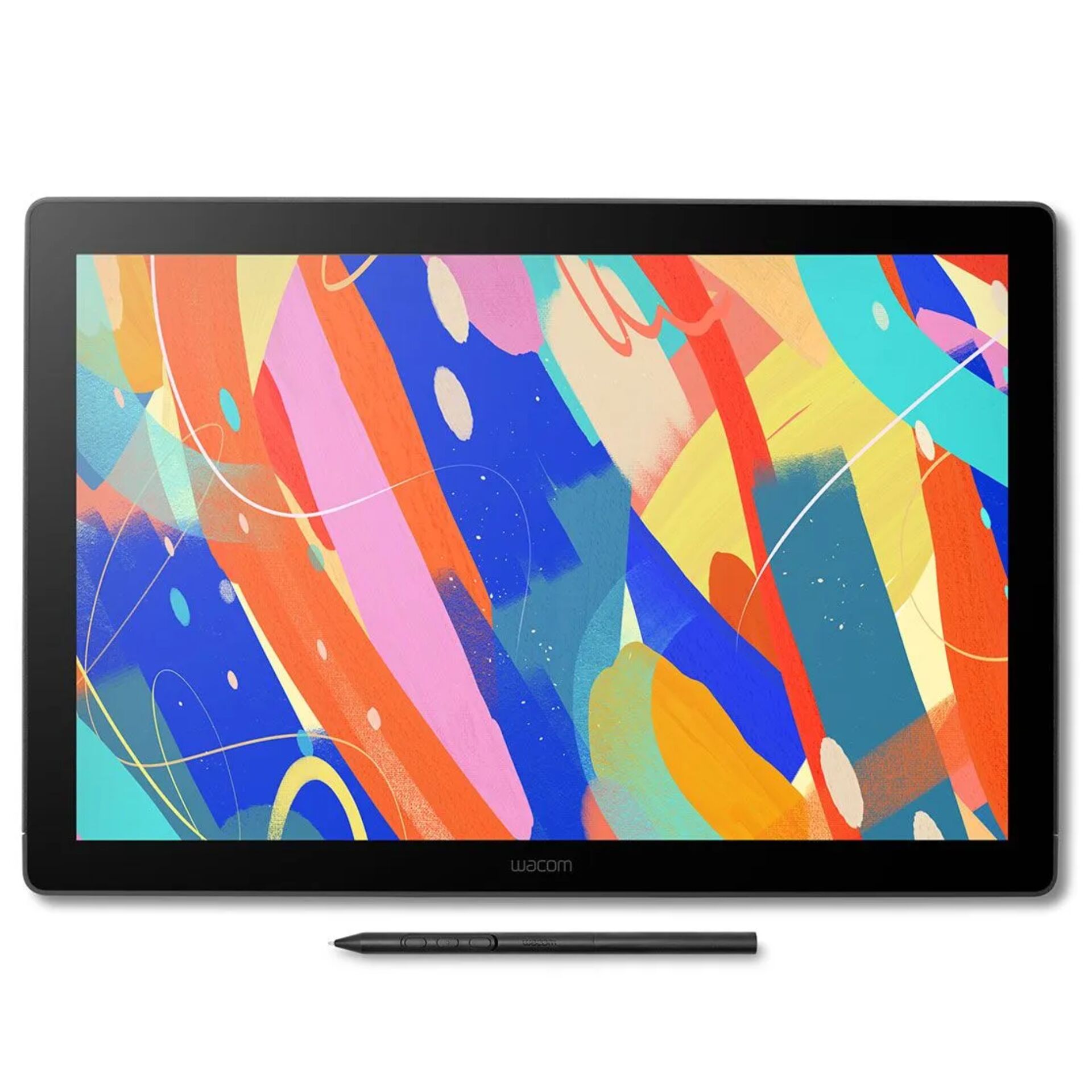 Digitale Leinwand, Grafikdisplay, Wacom Tablet, Abbildungstafel, Stylus im Bild