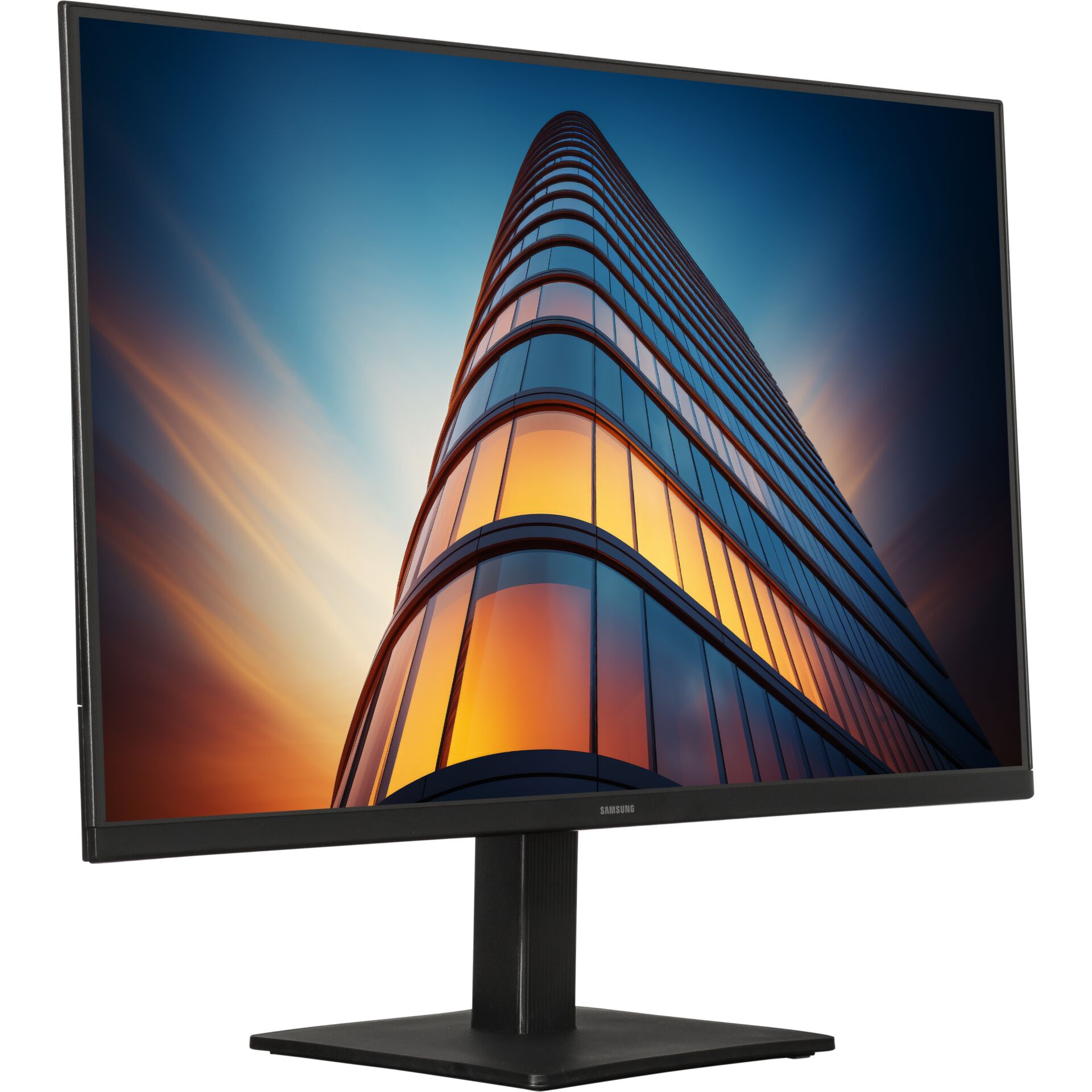 Monitor, LCD, Schwarz, Monitor, Ständer, Monitor, Anzeige, LCD, Flachbildschirm, schwarzer Stand