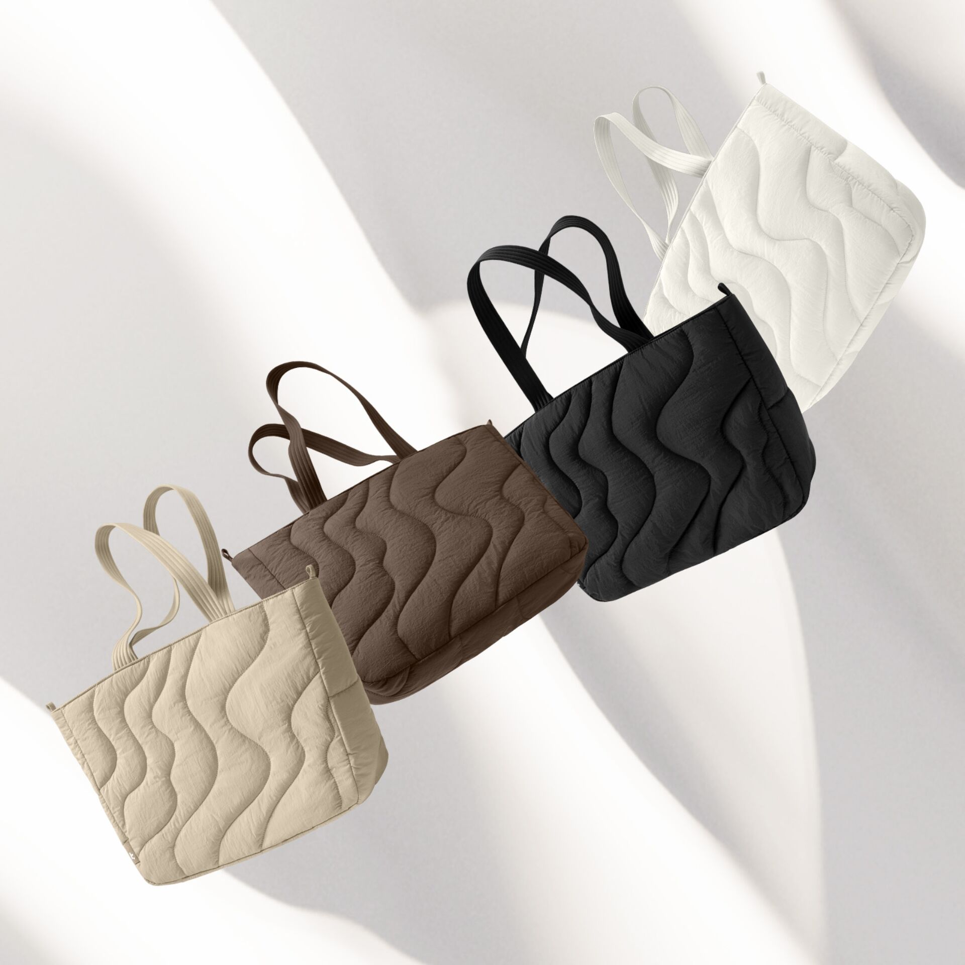 Tasche, Quilted, Handtasche, Kleine Tasche, Henkeltasche