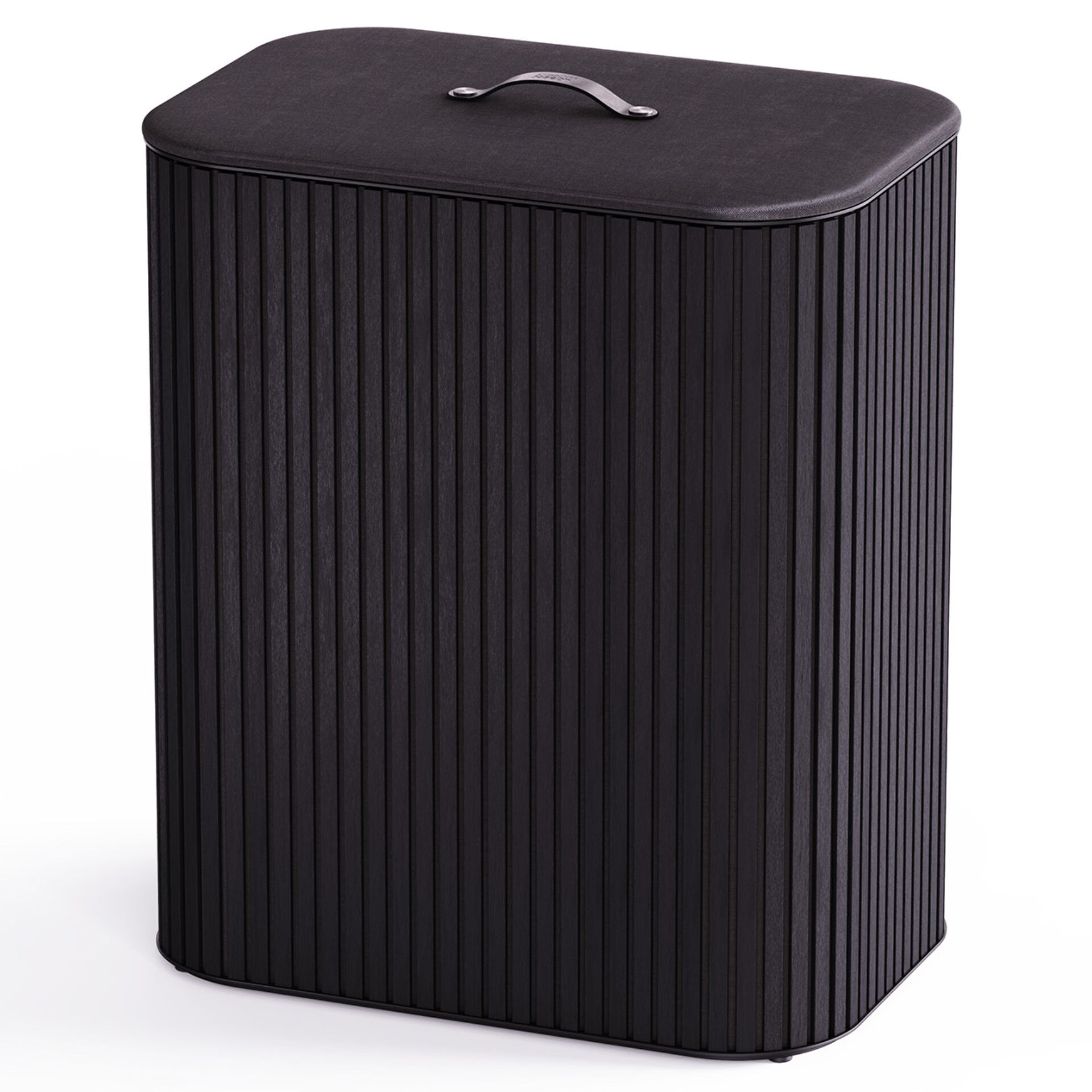 Korb, Aufbewahrungsbox, Aufbewahrung, Kunstleder, schwarz