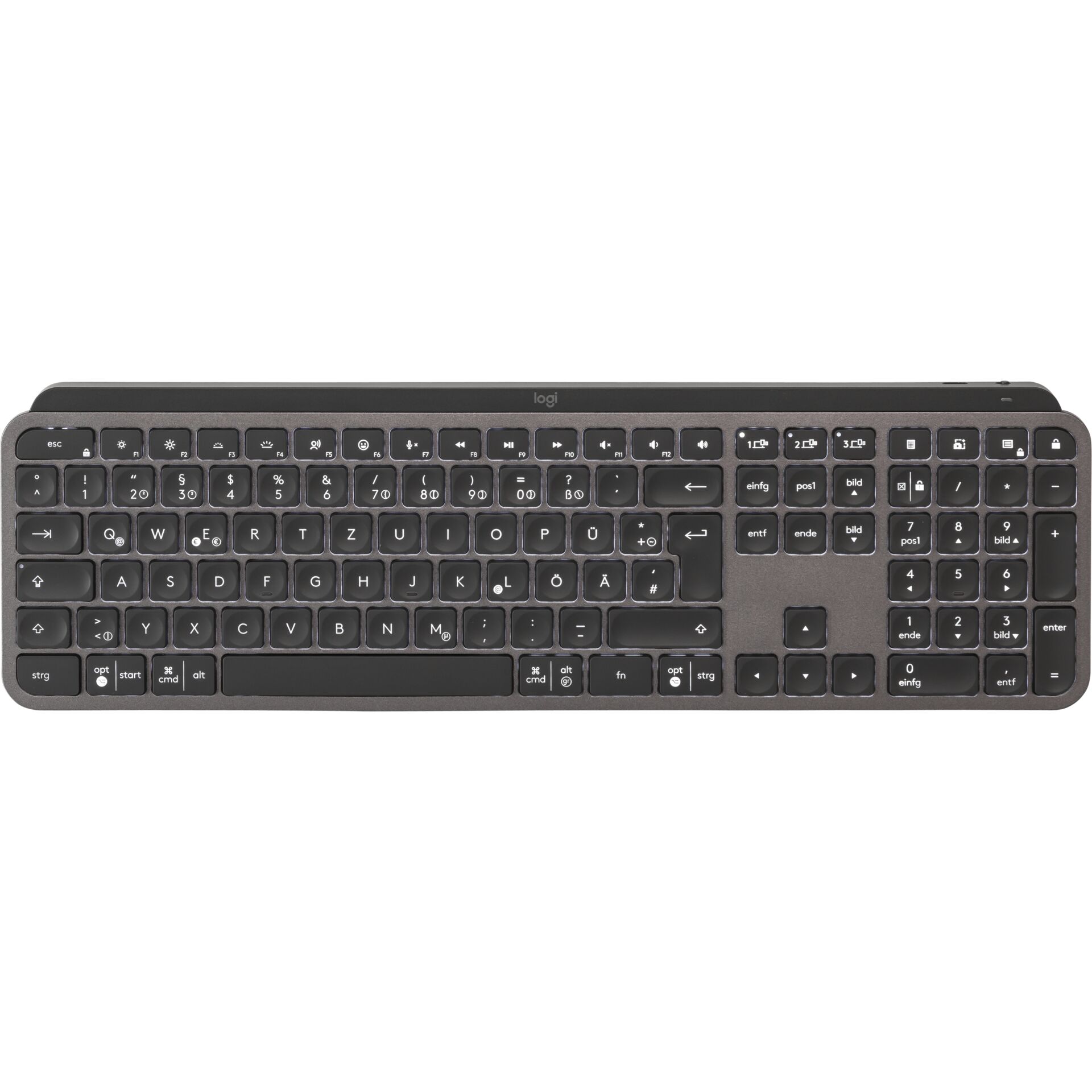 Logitech MX Keys S Bluetooth  Tastatur hintergrundbeleuchtet