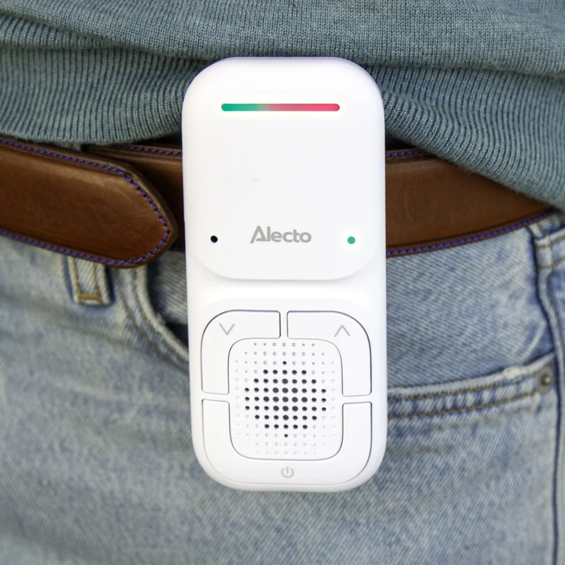 Gerät, Mobiltelefon-Adapter, Gehäuse, Alecto, Schwarz/Weiß